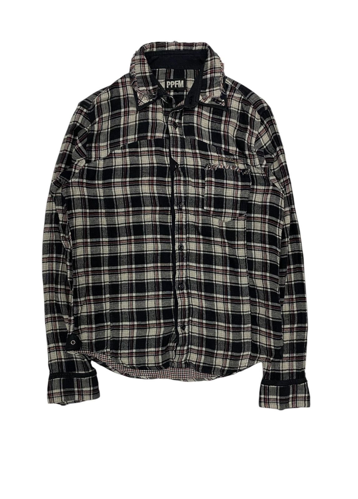 PPFM 2000s PPFM Flannel shirt Size US S / EU 44-46 / 1 - 1 Thumbnail