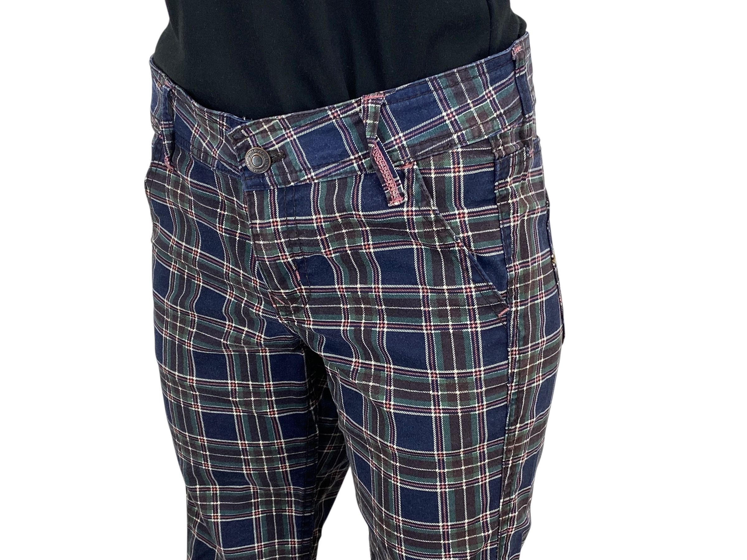 Japanese Brand Betty Smith Pants Hickory Pants Checkered Size 26" / US 2 / IT 38 - 8 Thumbnail