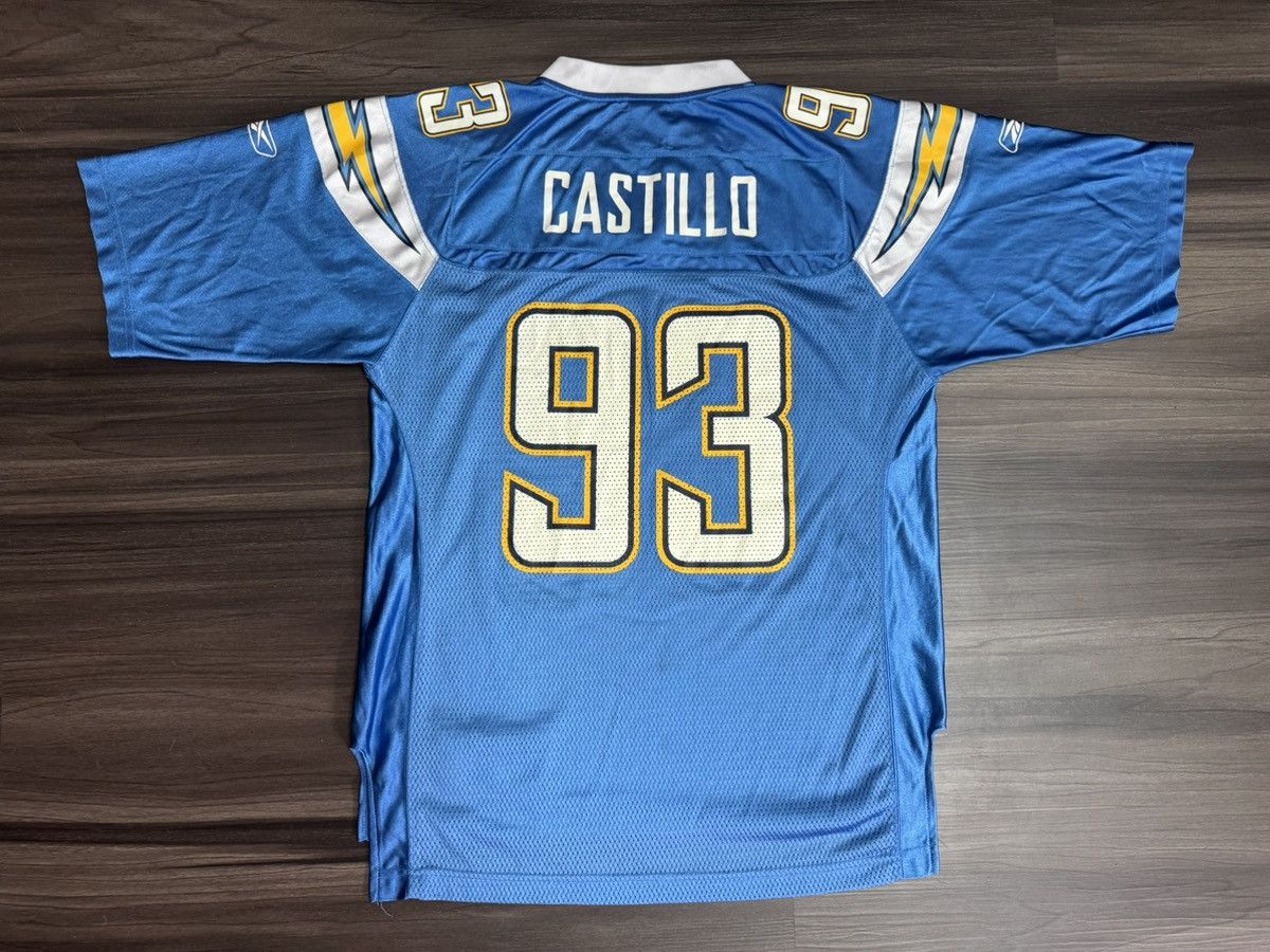 Reebok San Diego Chargers Luis Castillo #93 NFL Equipment Jersey Size US M / EU 48-50 / 2 - 6 Thumbnail