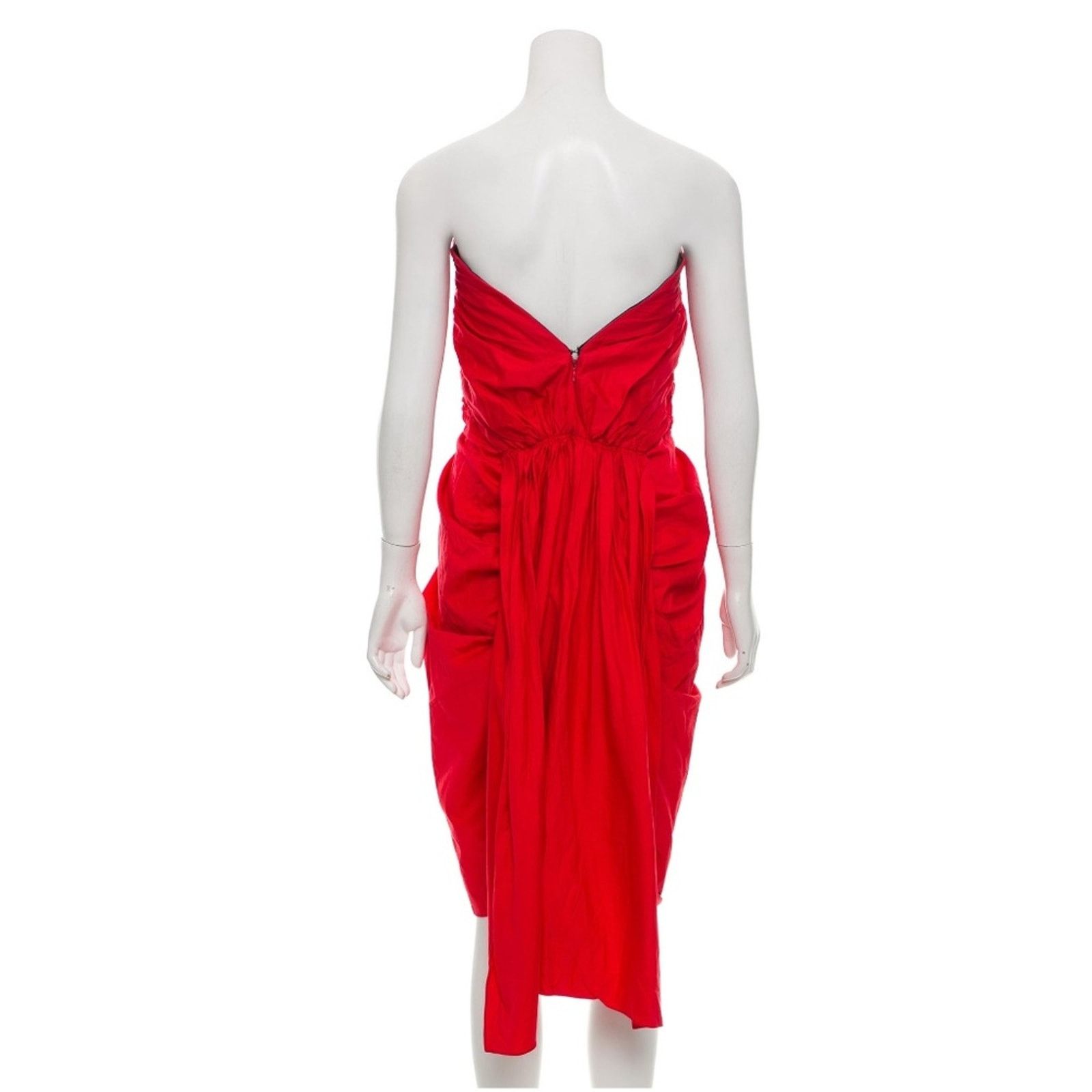 THAKOON THAKOON Kissed by Marilyn Dress ~ Ruched Prom Formal Party Size M / US 6-8 / IT 42-44 - 6 Thumbnail