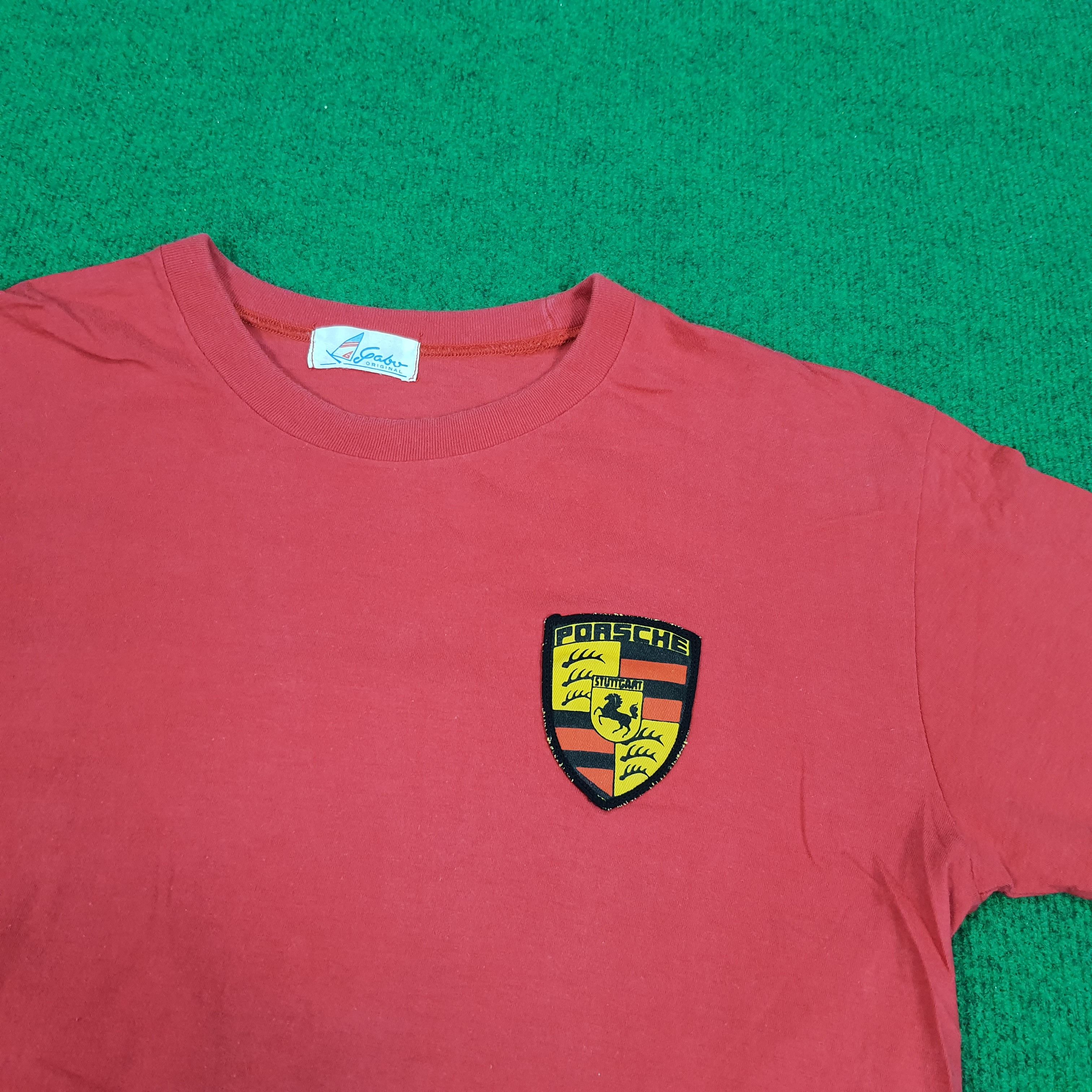 Porsche Design × Vintage Vintage Porsche Racing Pit Motorsports Big Logo Tshirt Size US M / EU 48-50 / 2 - 4 Thumbnail