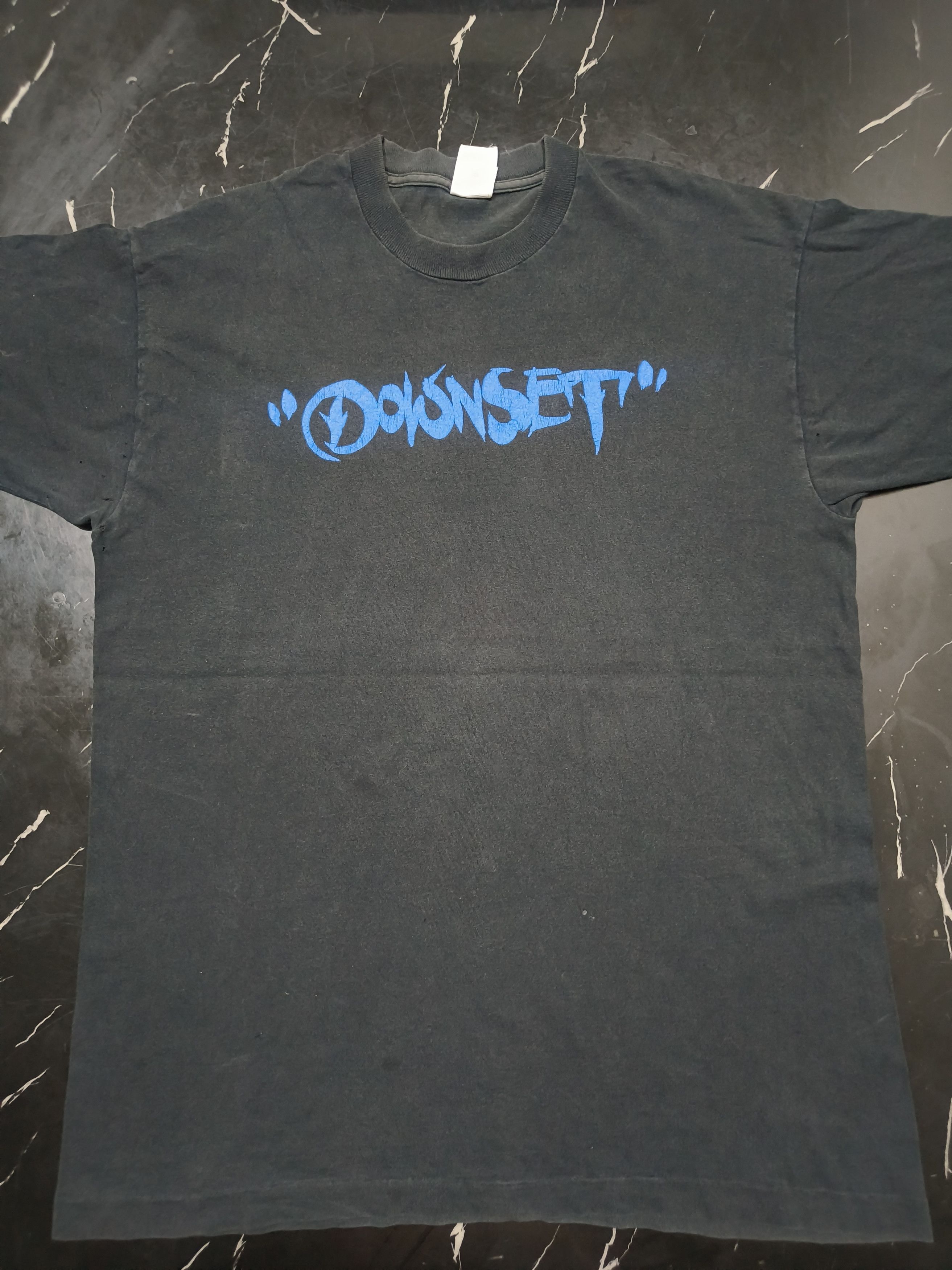 Band Tees Vintage 90s Downset "do we speak a dead language?" Shirt Size US XL / EU 56 / 4 - 3 Thumbnail