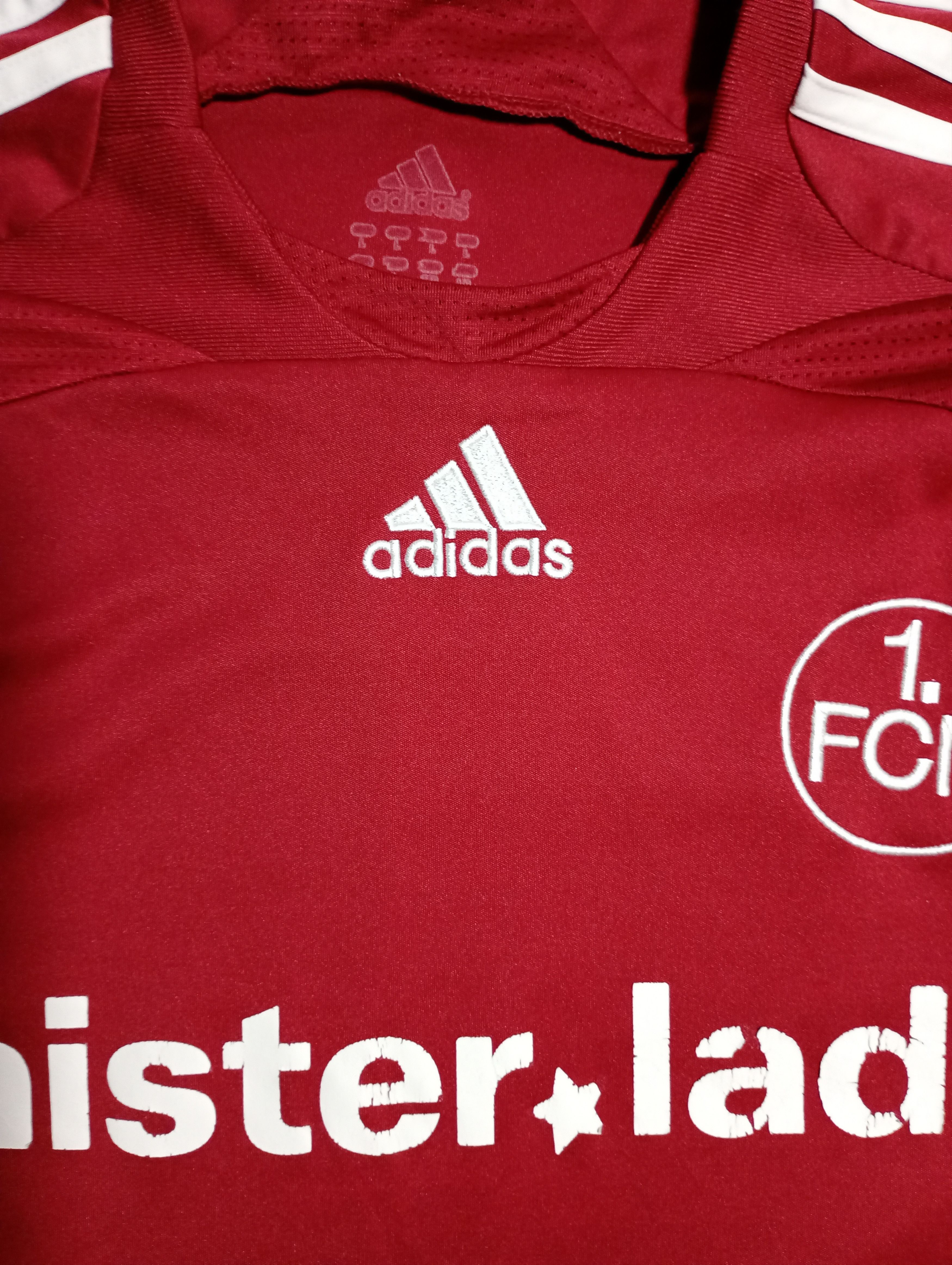 Adidas Adidas Nuremberg FC Home Jersey 2007-2008 Size US L / EU 52-54 / 3 - 9 Thumbnail