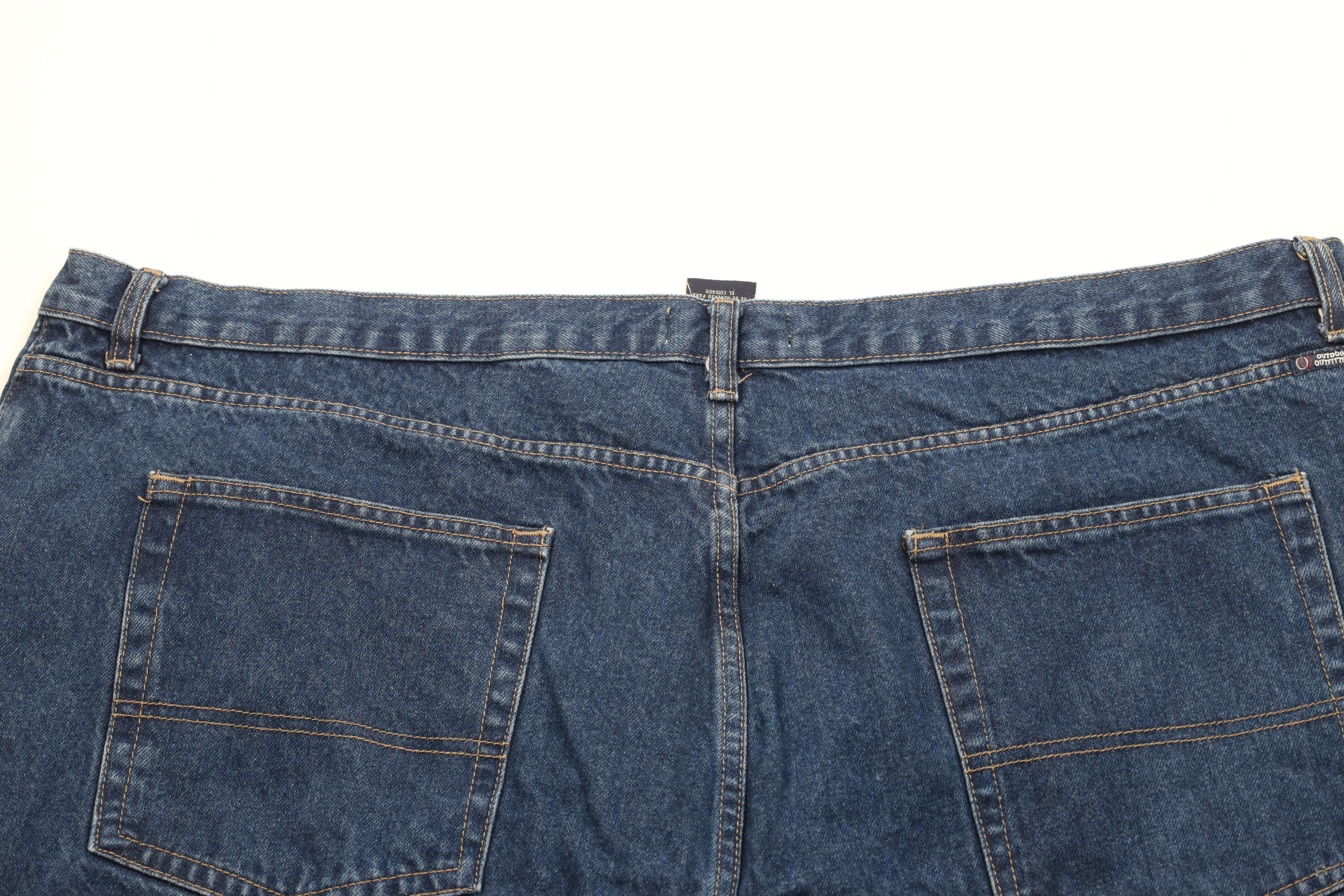 Vintage Vintage 90s Streetwear Relaxed Fit Denim Jean Shorts Blue Size US 44 / EU 60 - 8 Thumbnail
