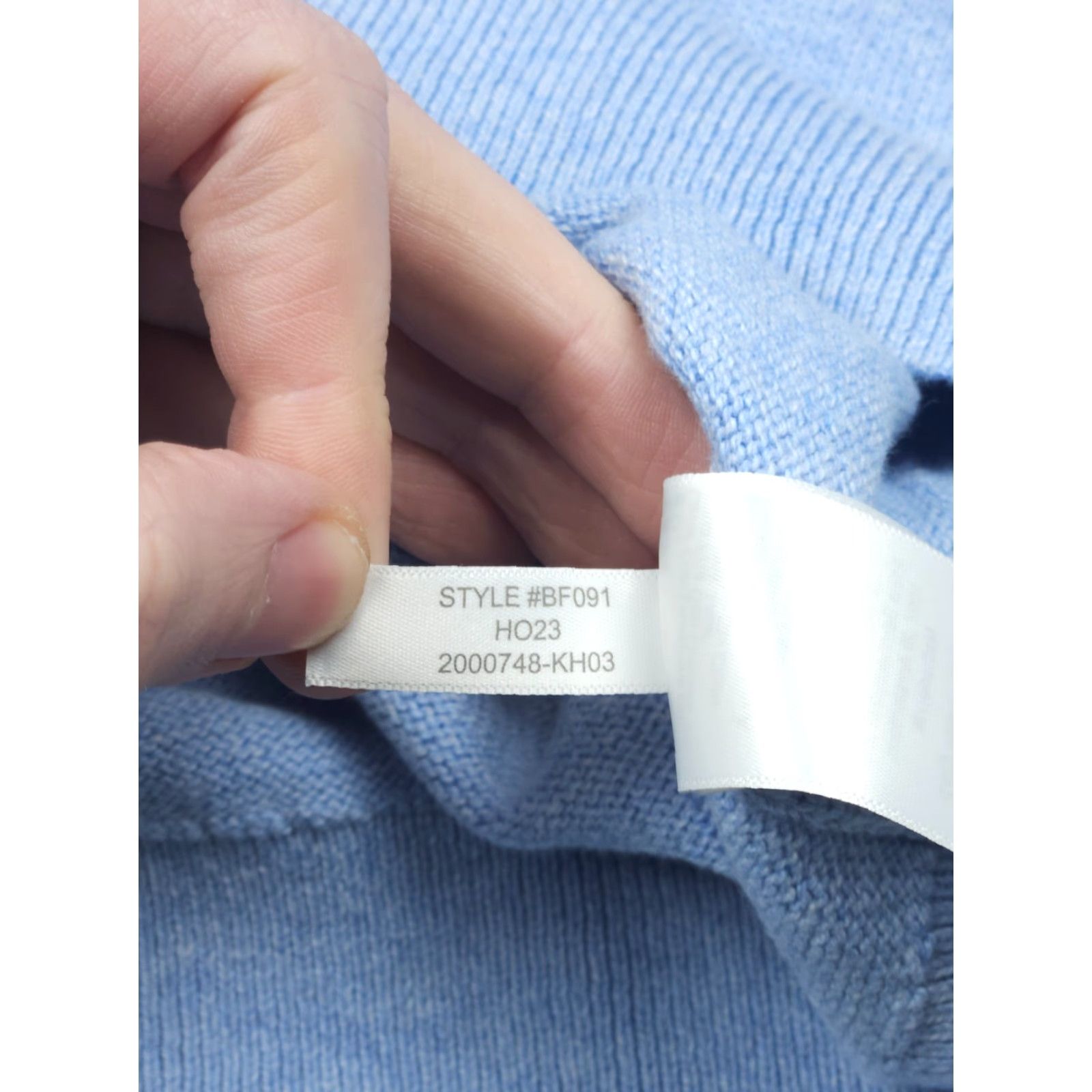 J.Crew J. Crew Sweater 1/4 Zip Men's XL Blue 100% Cotton Super Soft EUC Pullover Mock Neck Knit Regular Size US XL / EU 56 / 4 - 7 Thumbnail