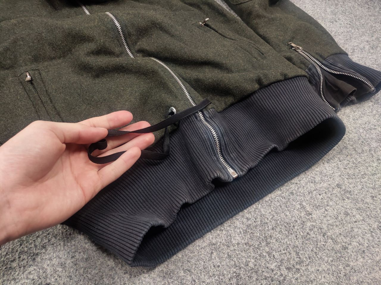 Japanese Brand Misericordia Japan Yohji Hysteric Style Bomdage Zip Jacket Size US L / EU 52-54 / 3 - 14 Thumbnail