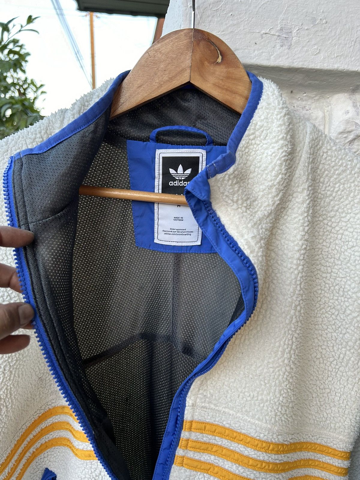 Adidas ADIDAS SHERPA FULL ZIPPER Size US M / EU 48-50 / 2 - 8 Thumbnail