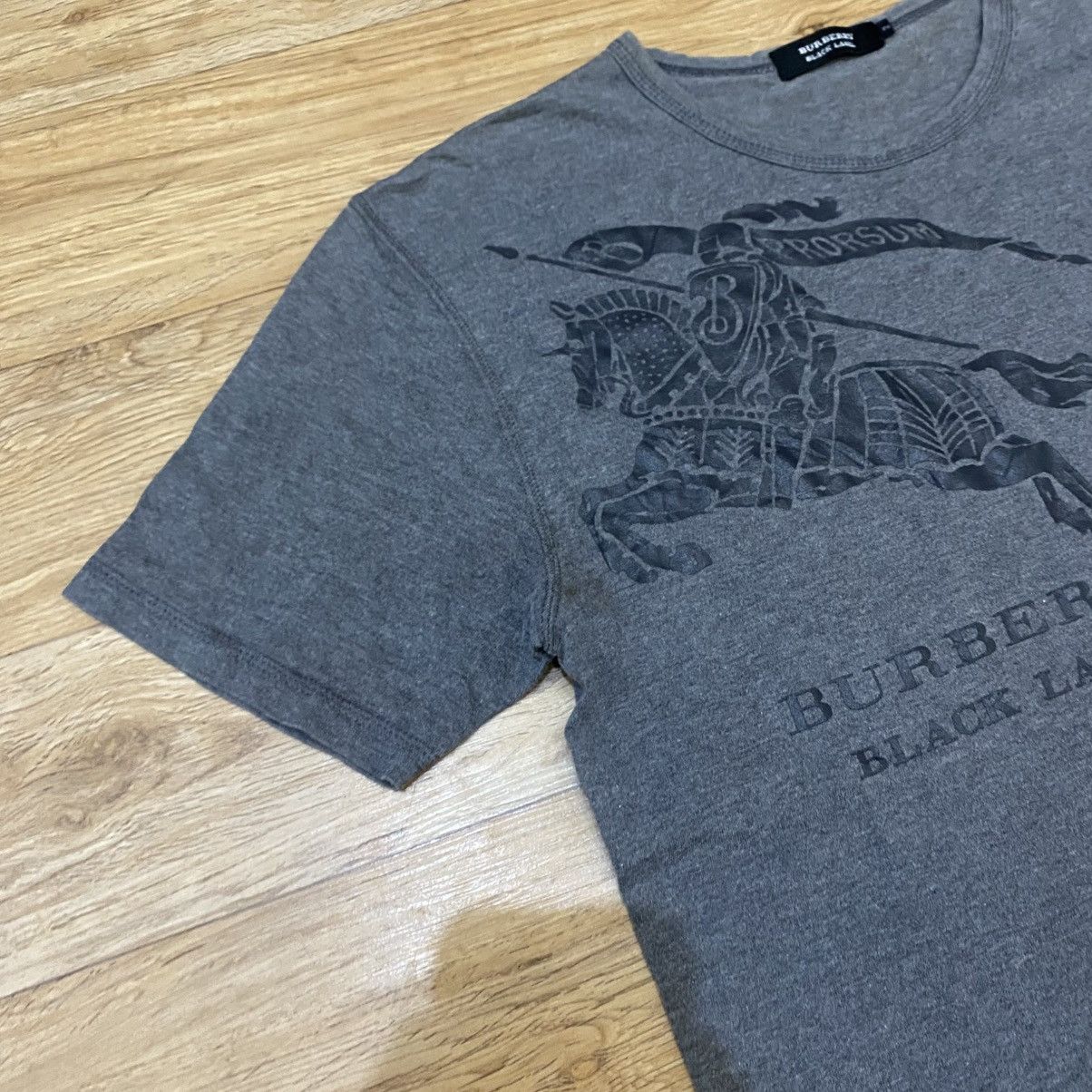 Burberry Burberry Black Label Big Logo Tshirt Size US S / EU 44-46 / 1 - 4 Thumbnail