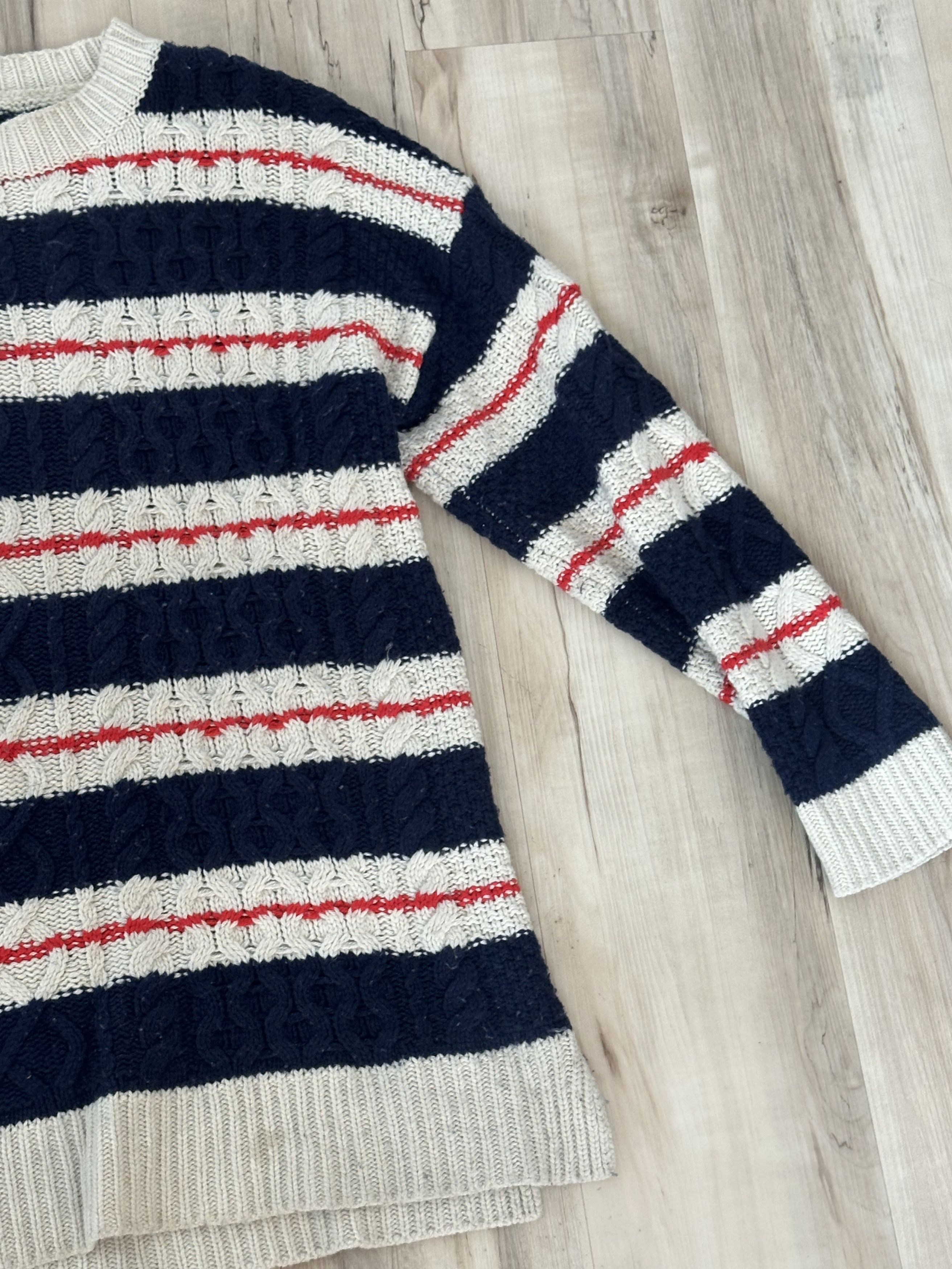 J.Crew J.Crew XL Norwegian Fisherman Knit Sweater – Wool Size US XL / EU 56 / 4 - 2 Thumbnail