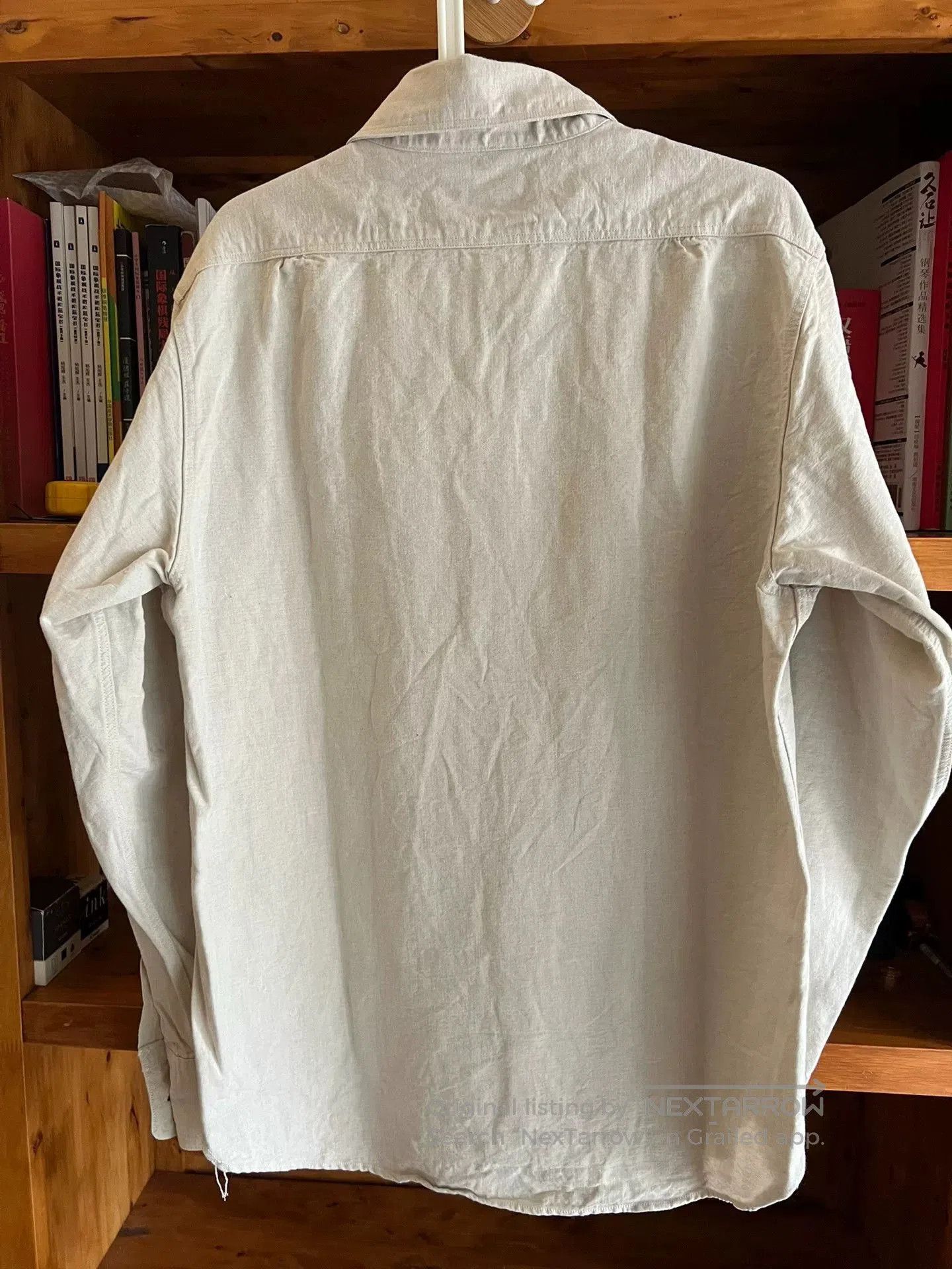 Freewheelers Freewheelers Work Shirt in Gray-White Color. Size US M / EU 48-50 / 2 - 6 Thumbnail