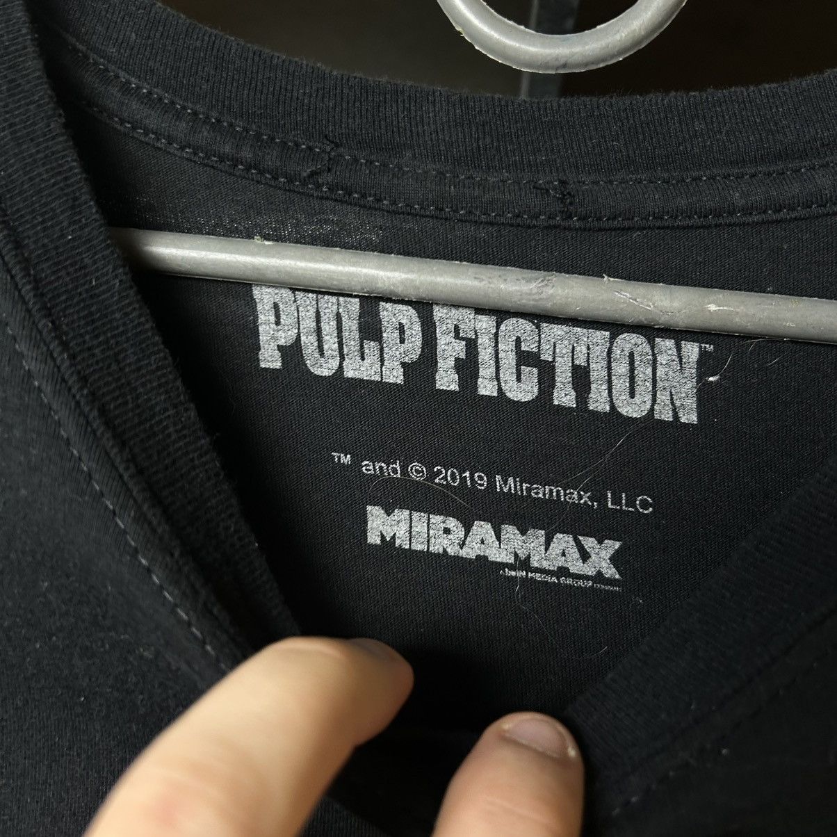 Vintage Vintage Pulp Fiction Big Graphic Logo Movie tee size L Size US L / EU 52-54 / 3 - 5 Thumbnail