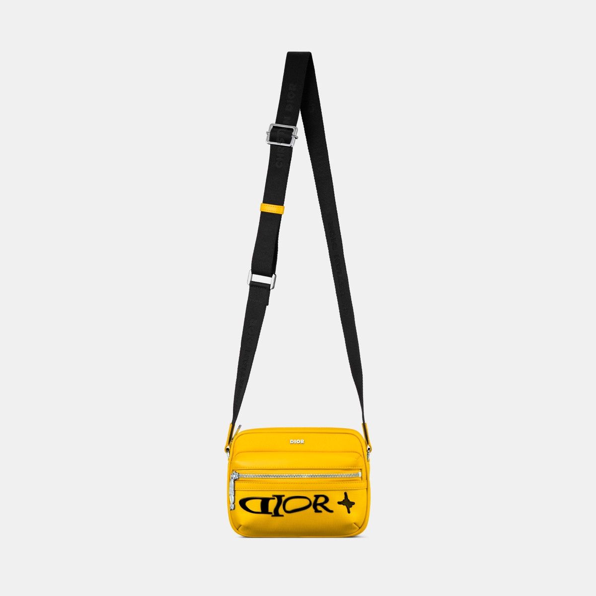 Dior o1bcso1str0126 Size : OS/ 2.0 Zipped Messenger Bag in Yellow Size ONE SIZE - 4 Thumbnail