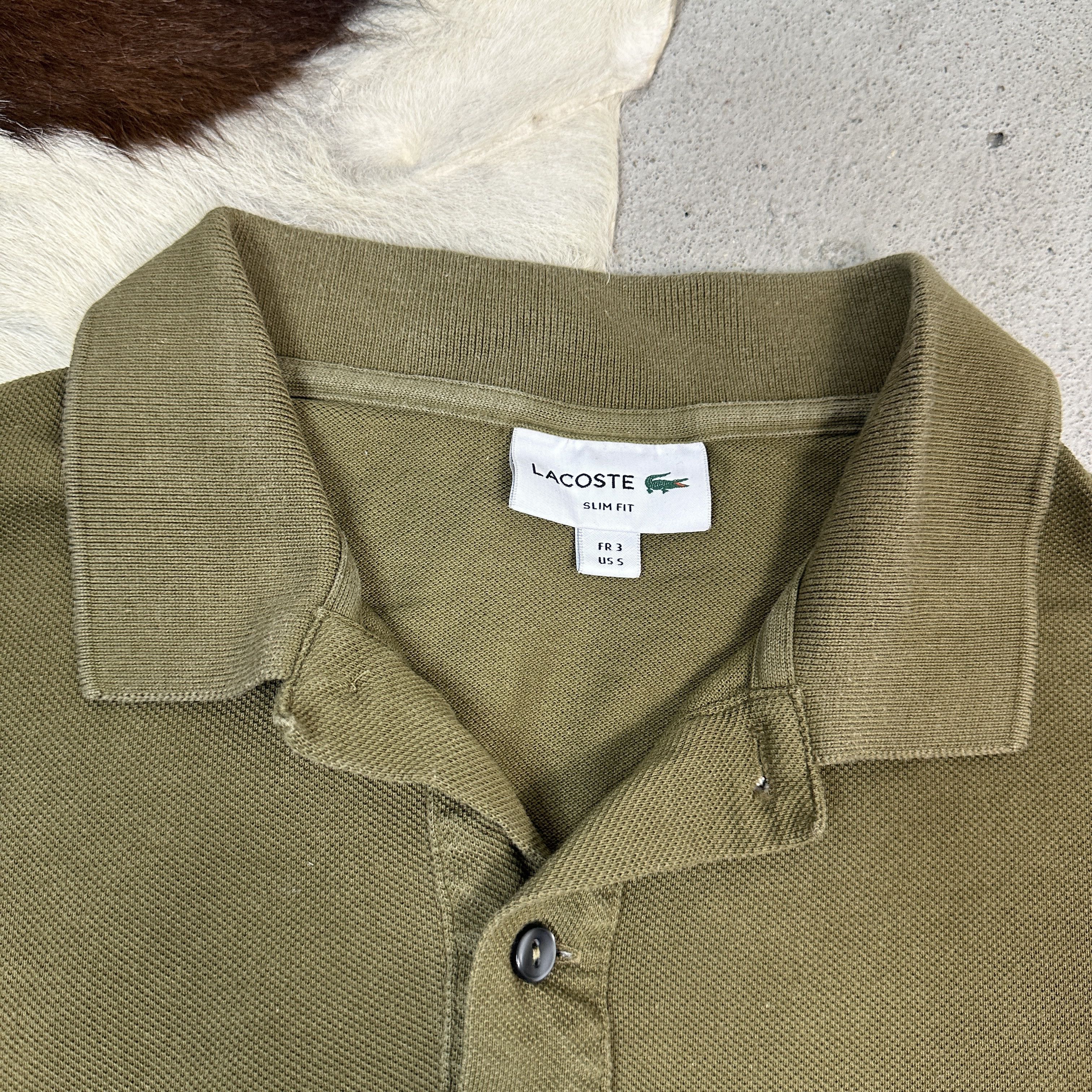 Lacoste × Vintage Vintage Streetwear Y2K Casual Lacoste Polo T-shirt Size US S / EU 44-46 / 1 - 3 Thumbnail