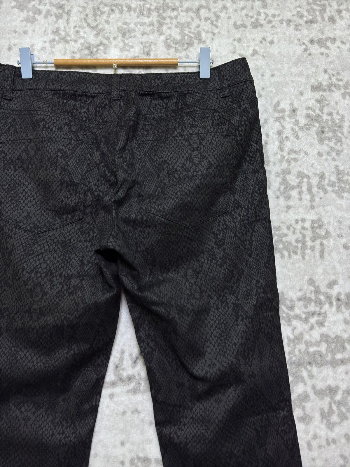 Hysteric Glamour Y2K Liverpool Jeans Company Snakeskin Inspired “Let It Be” Size US 33 - 8 Thumbnail