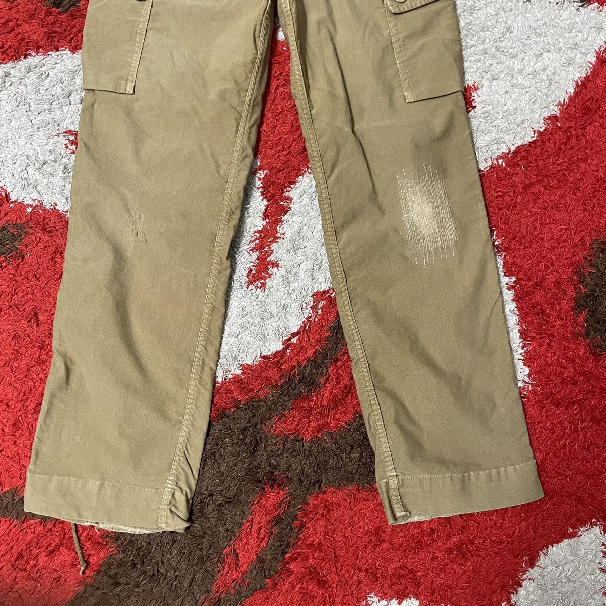 Blue Blue Japan × Designer × Japanese Brand 🔥🇯🇵HR Market Blue Blue Japan Tactical Distress Cargo Pants Size US 32 / EU 48 - 3 Thumbnail