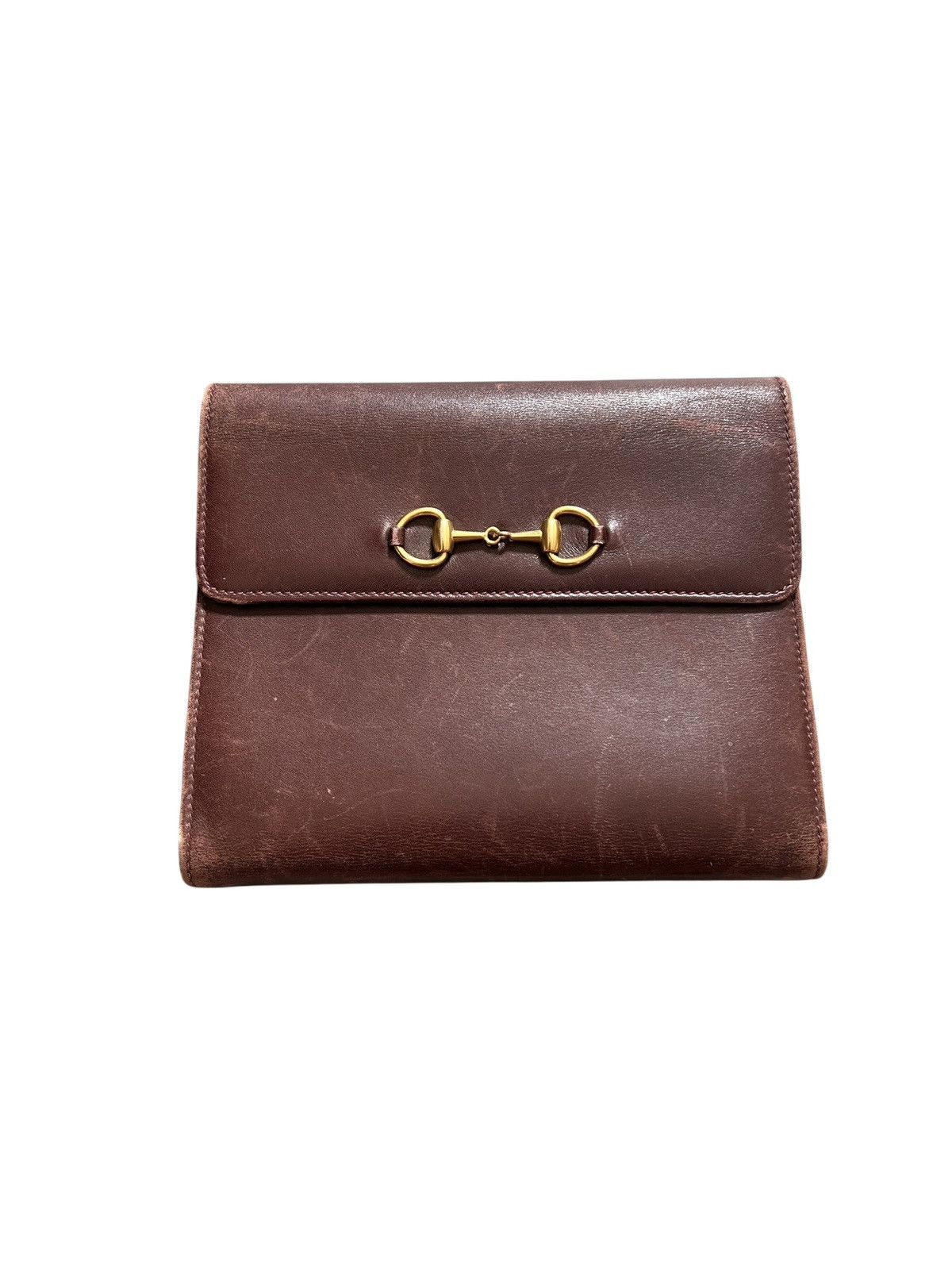 Gucci Vintage Gucci Leather Notebook Cover Size ONE SIZE - 2 Thumbnail