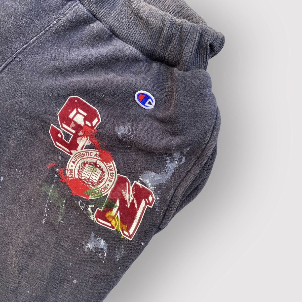 Champion × Japanese Brand Custom made Flare Sweatpants Size US 32 / EU 48 - 4 Thumbnail