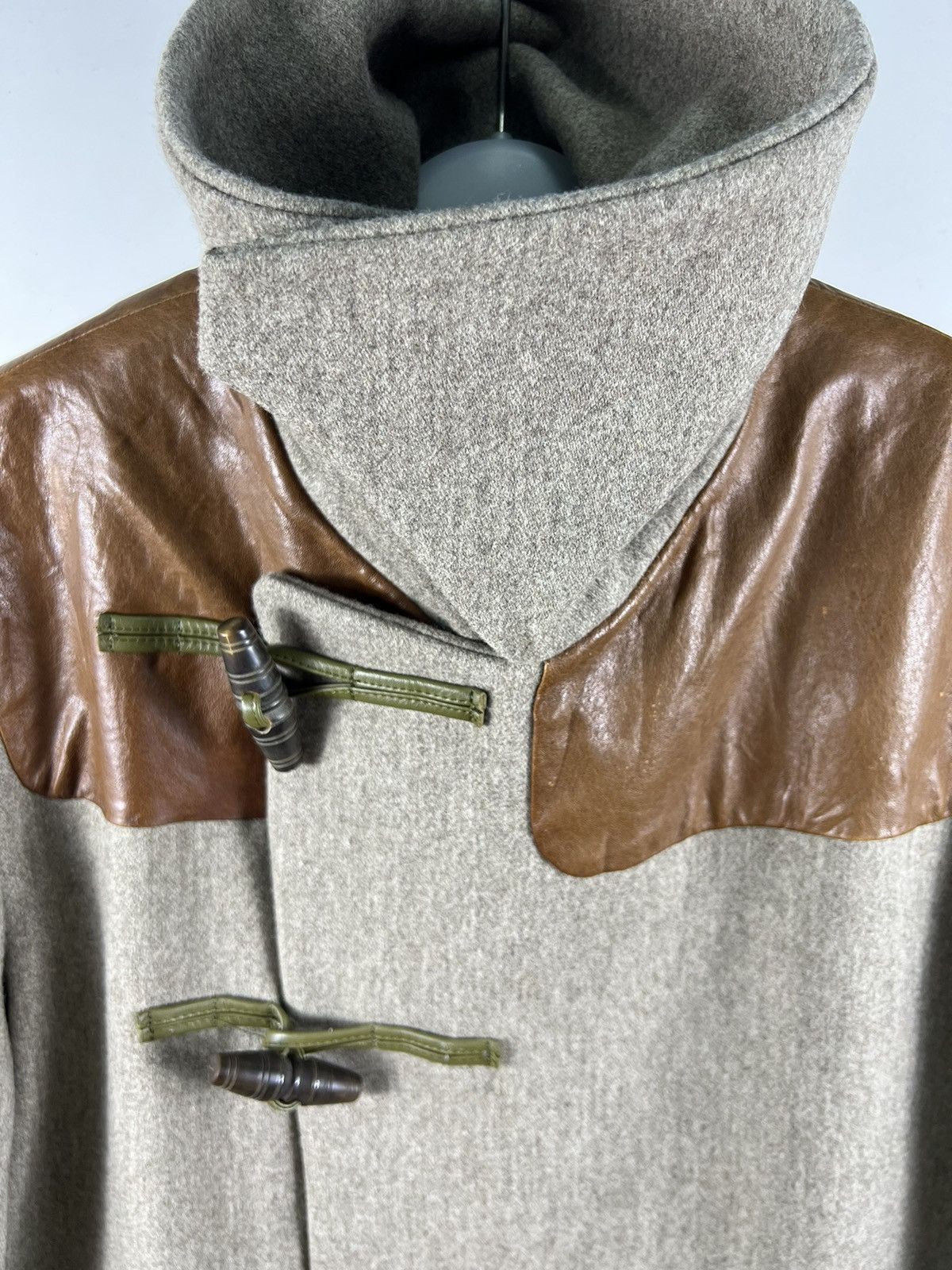 Paul Smith 🔥Super Private Collection🔥 Duffle Coat w/ Leather Part Size US M / EU 48-50 / 2 - 7 Thumbnail