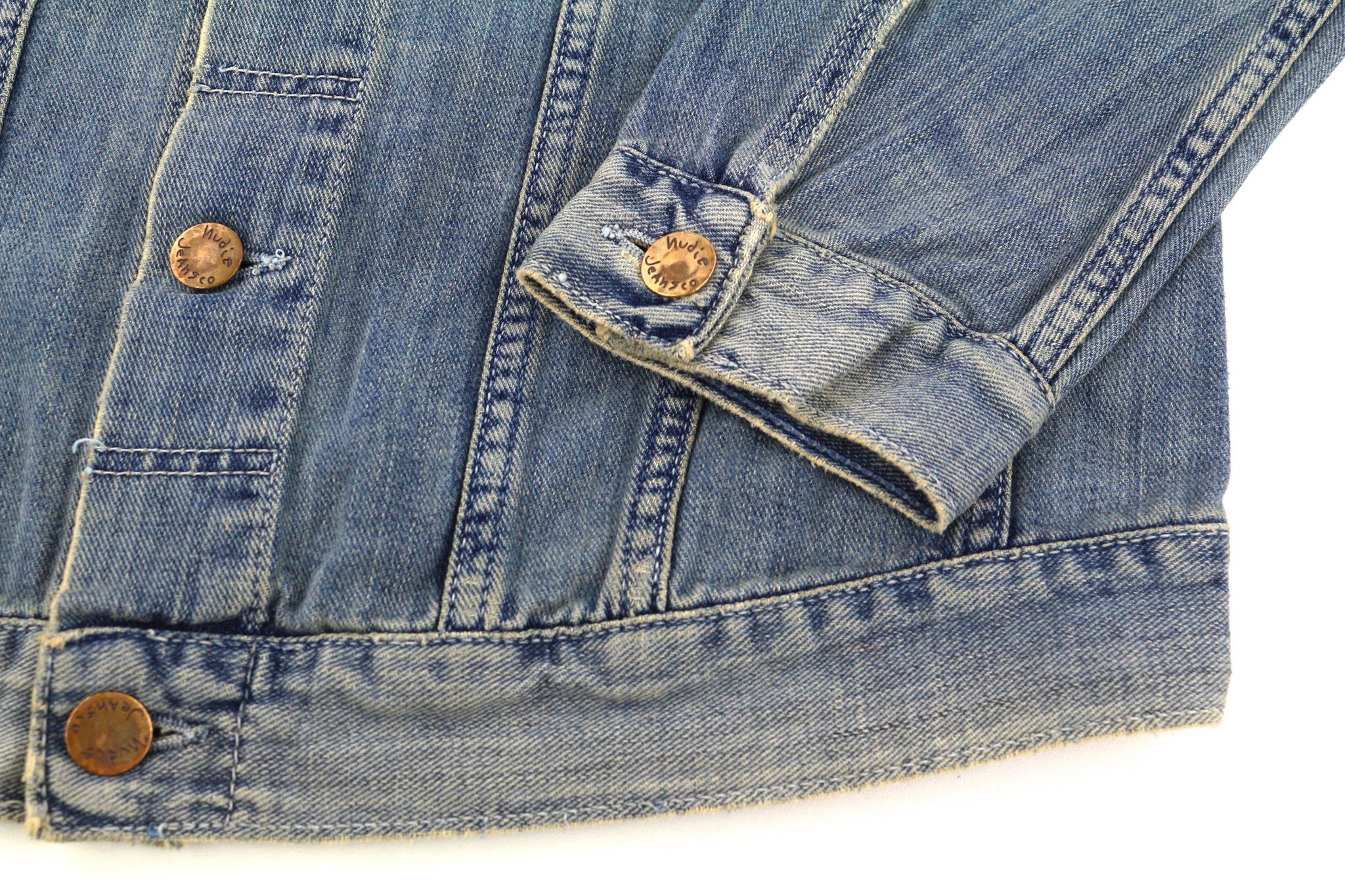 Nudie Jeans BILLY S Light Shades Washed Jacket 81598 Size US S / EU 44-46 / 1 - 5 Thumbnail