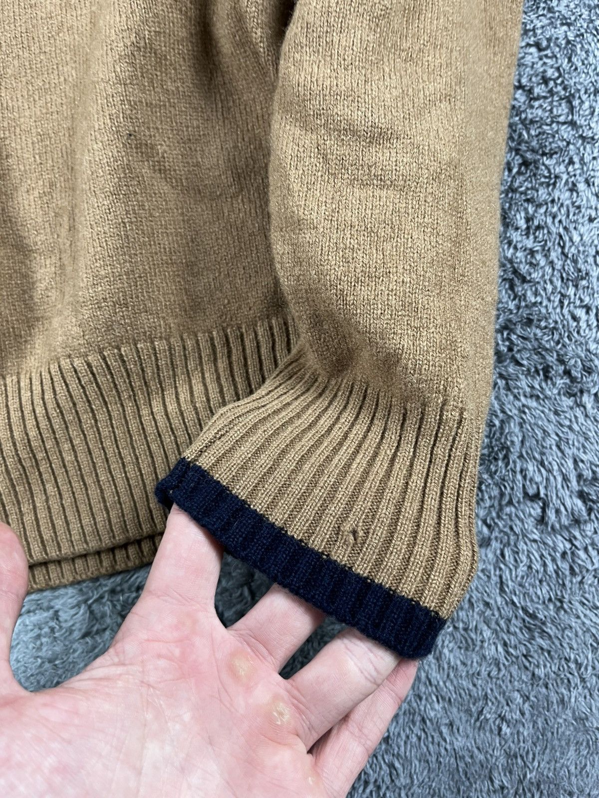 Kappa Vintage Kappa Zip Up Wool Sweater Pullover Jumper Old Money Size US XL / EU 56 / 4 - 9 Thumbnail