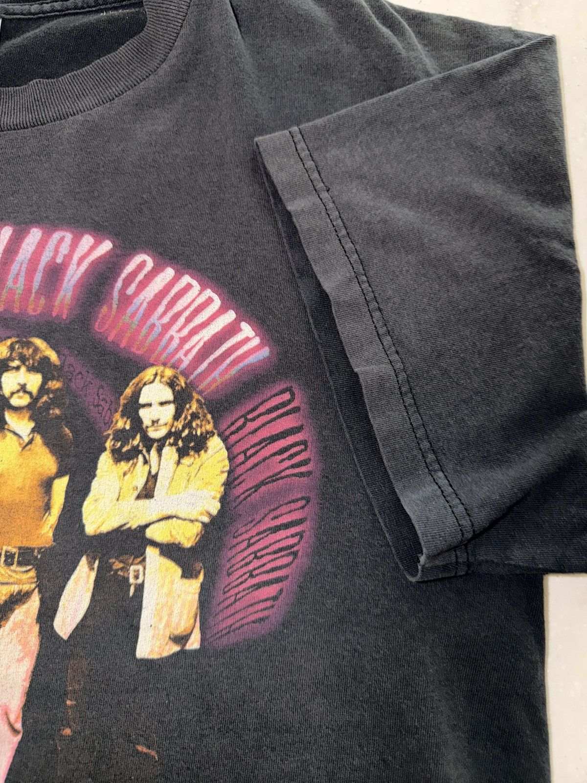 Band Tees Vintage Faded Black Sabbath 1999 Reunion tee Size US L / EU 52-54 / 3 - 4 Thumbnail