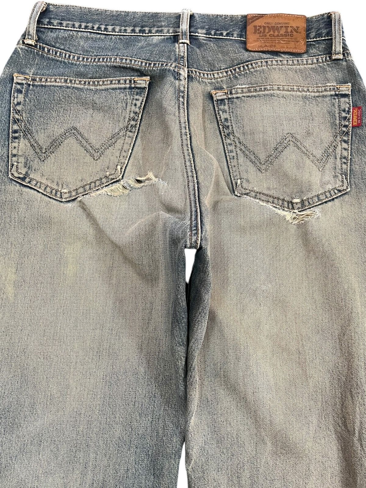 Edwin Vintage Edwin US Classics Mudwash Baggy Denim Size US 32 / EU 48 - 7 Thumbnail