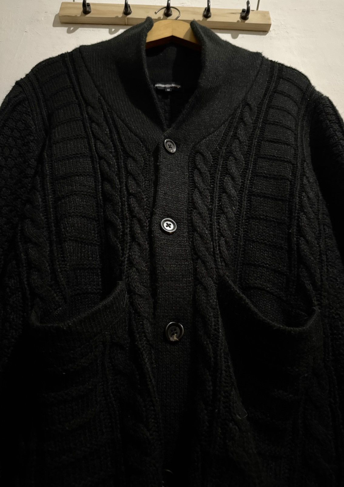 semanticdesign SEMANTICDESIGN IFSIXWASNINE CARDIGAN KNIT Size US M / EU 48-50 / 2 - 4 Thumbnail