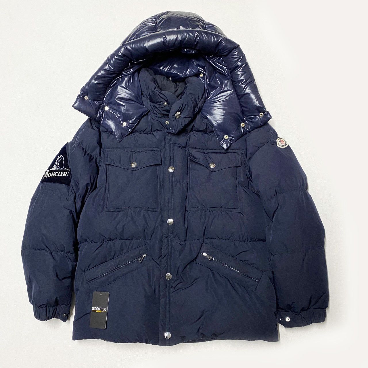 Moncler Moncler Vilbert mens puffer jacket size 1 s m navy blue Grailed