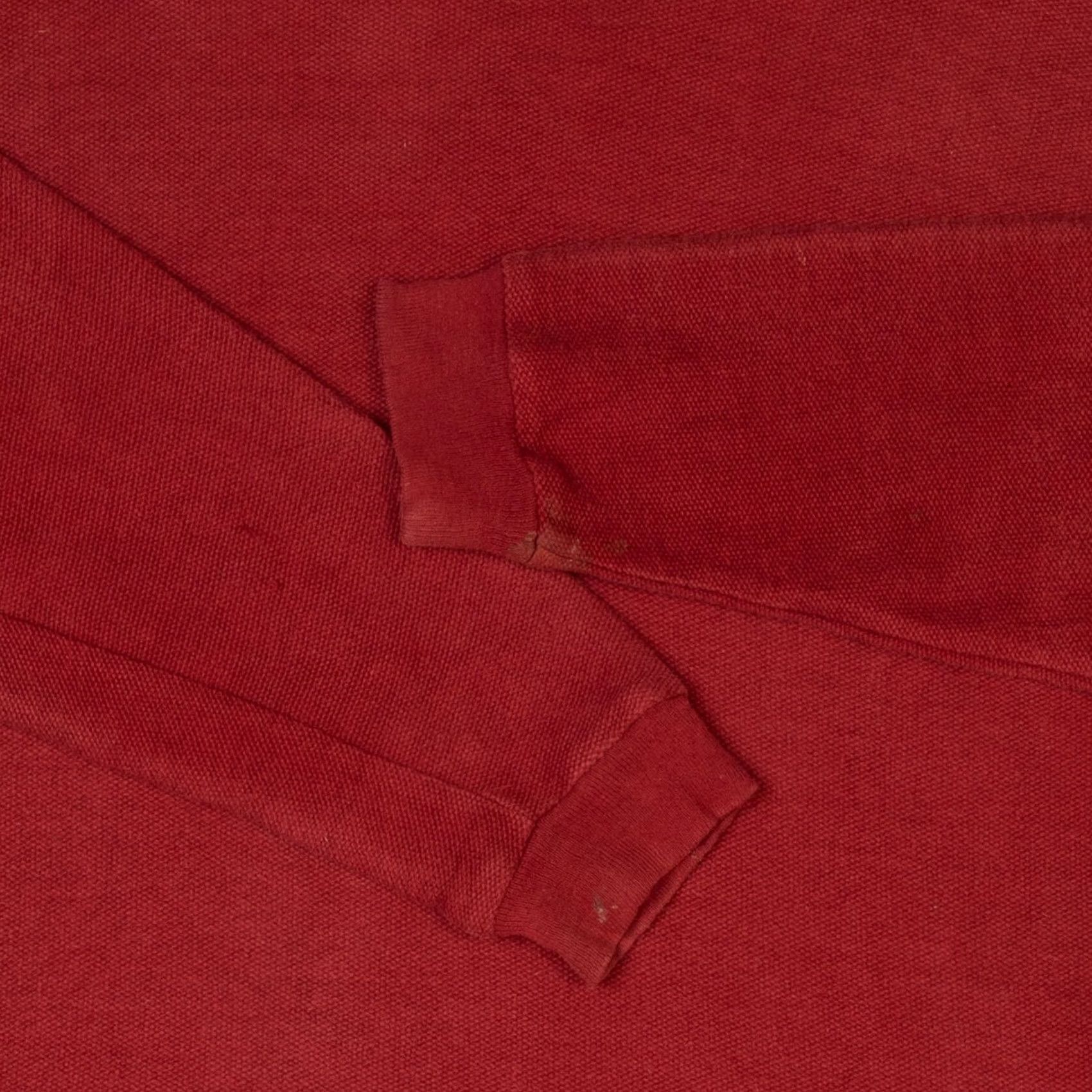 Lands' End Lands' End 1990s Vintage Sweatshirt Men's Large Red USA Made Pullover Sweatshirt Size US L / EU 52-54 / 3 - 6 Thumbnail