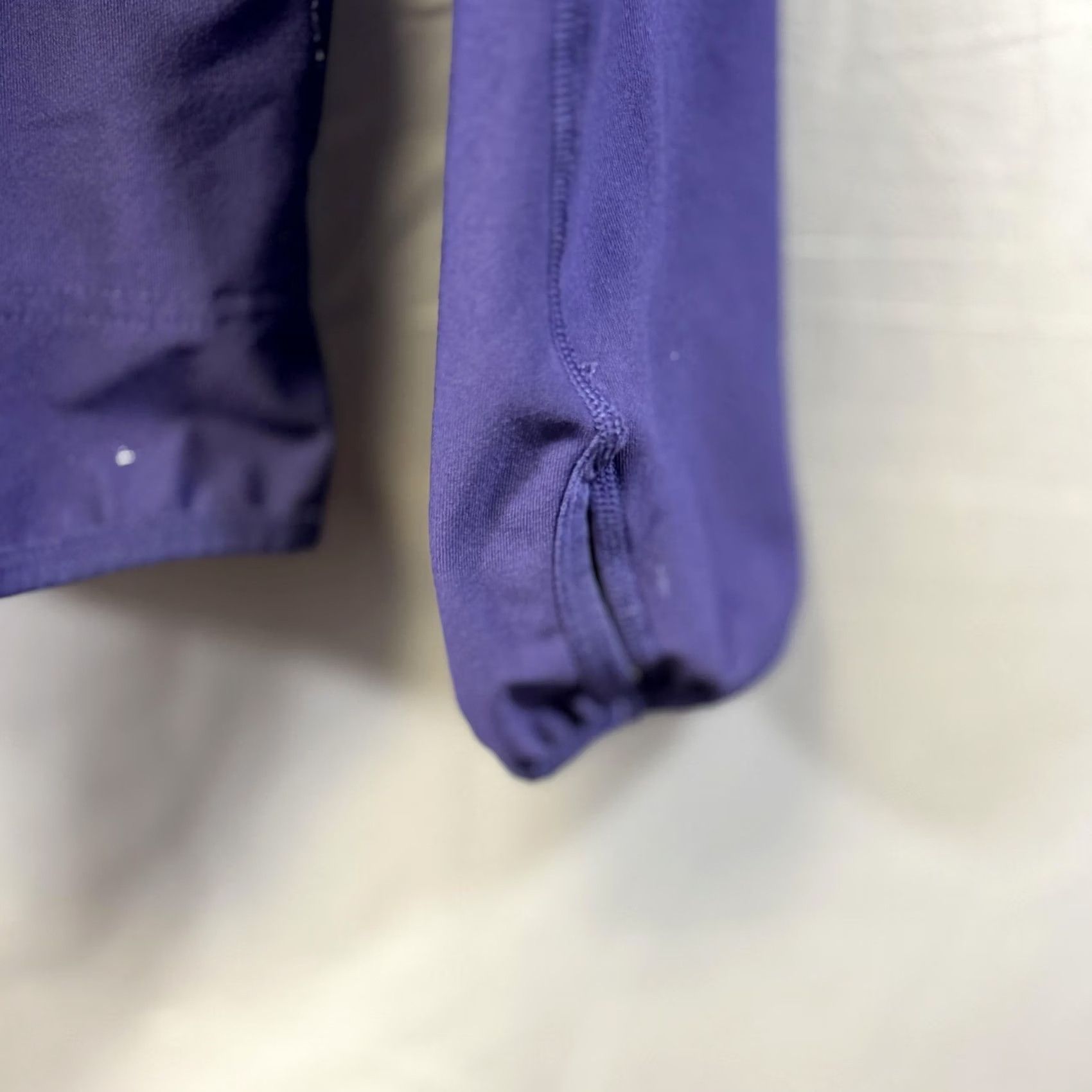 Nike Nike Dri-FIT Jacket Mens Large Full Zip Lightweight Running 484717-422 Purple Yellow Spor twear Pocketed Cuffs Mid-Length Size US L / EU 52-54 / 3 - 3 Thumbnail