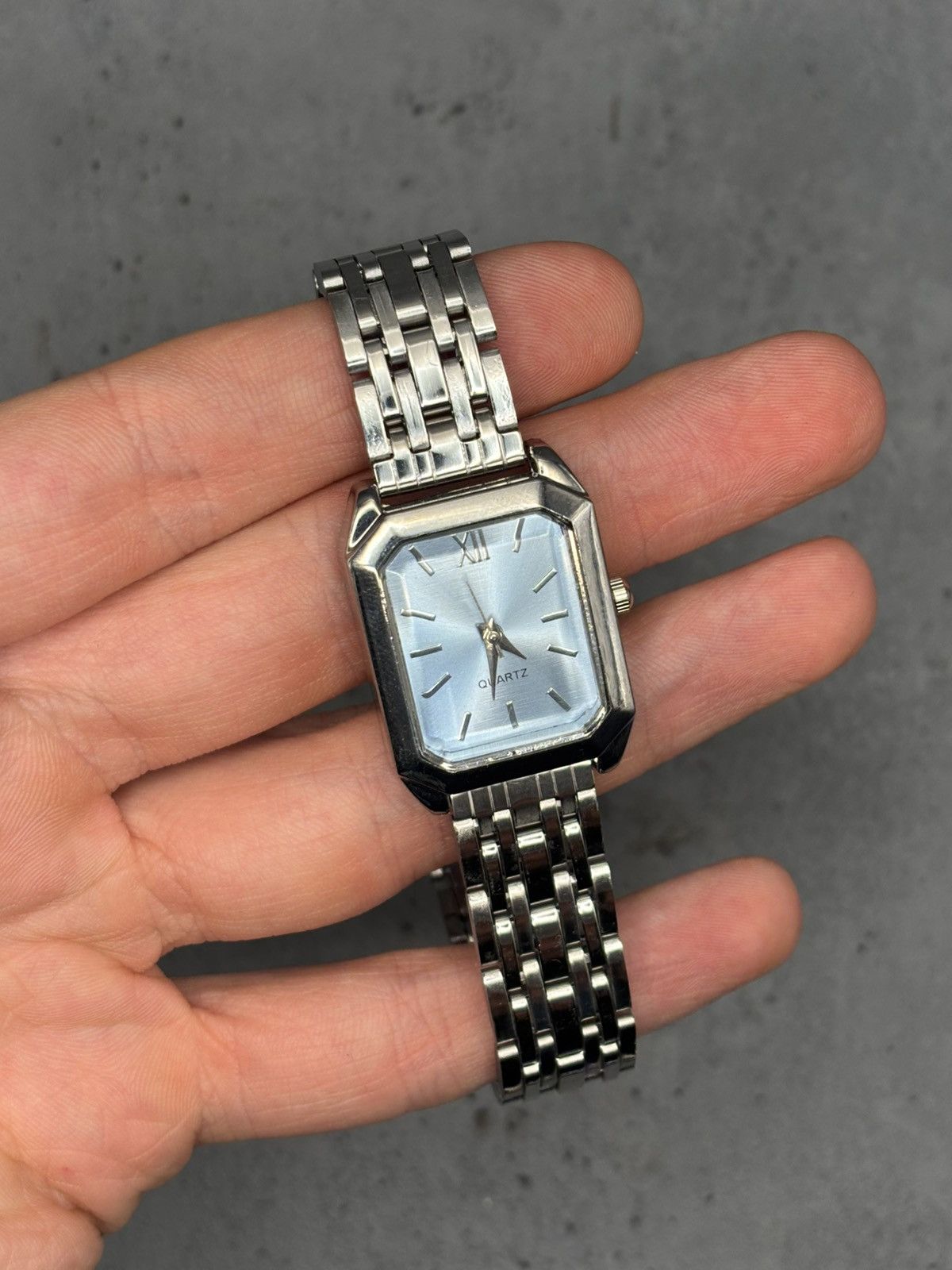 Other Wristwatch Silver Blue Vintage Size ONE SIZE - 1 Thumbnail