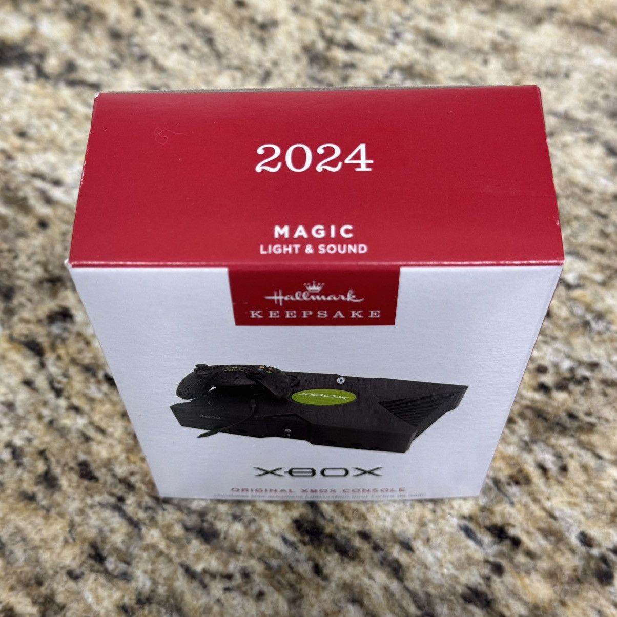 Microsoft × Other 2024 Hallmark Keepsake Original Xbox Console Sound Ornament Size ONE SIZE - 3 Thumbnail
