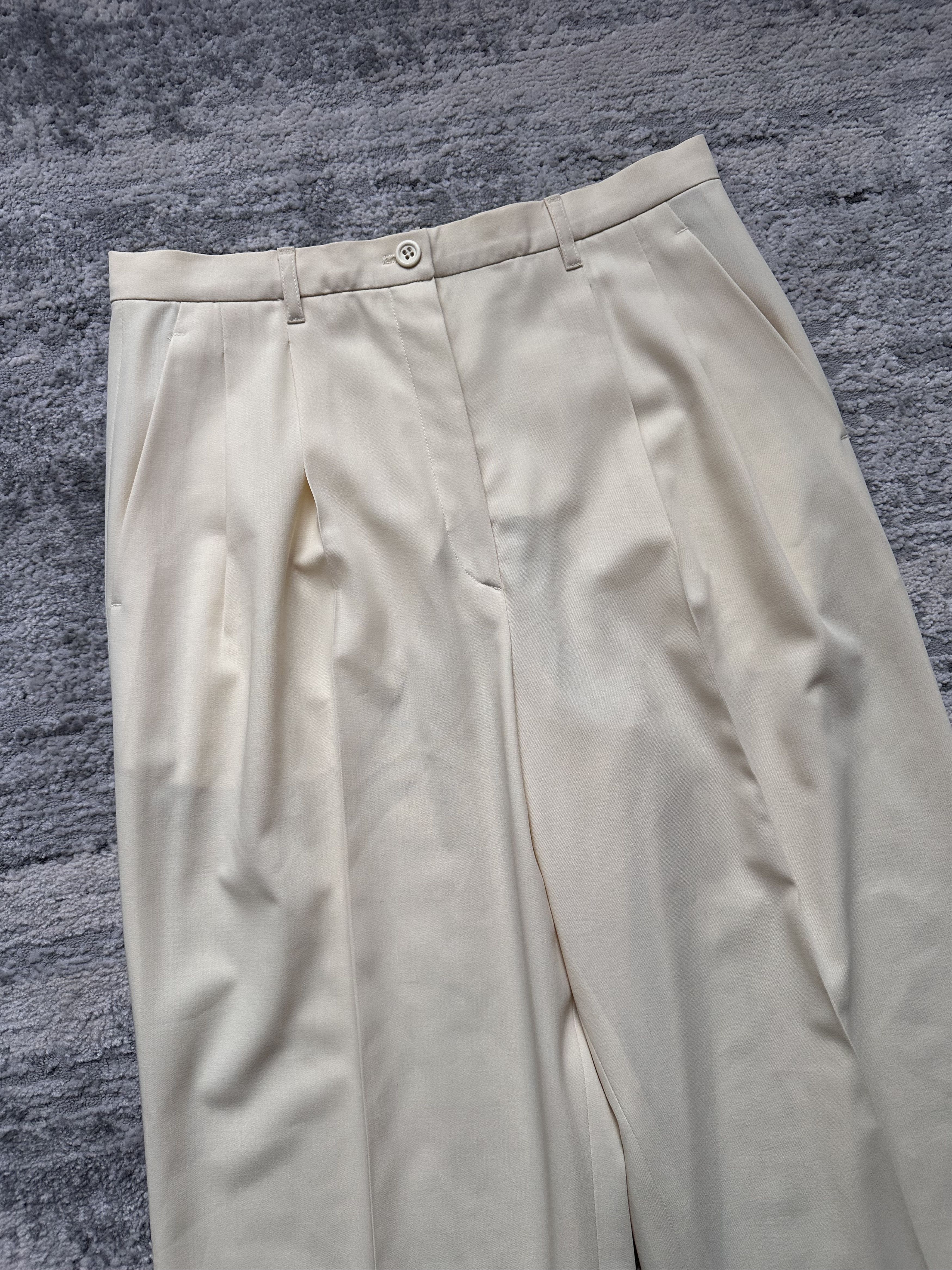 Jil Sander Jil Sander butter yellow pants vintage rare Size 25" / US 0 / IT 36 - 4 Thumbnail