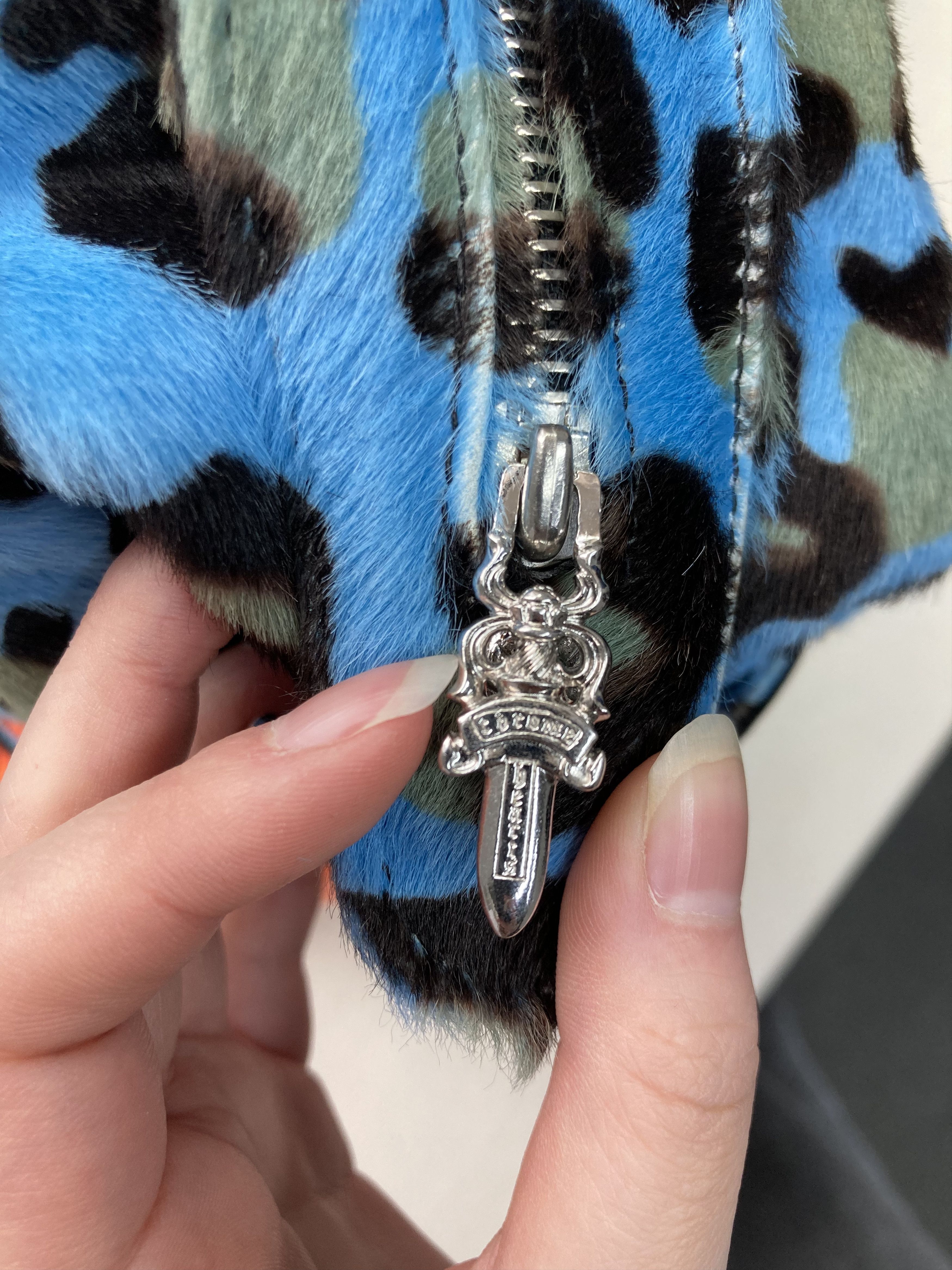 Chrome Hearts Chrome Hearts Leopard Pony Hair Silver Cross Lyon Bag Size ONE SIZE - 7 Thumbnail
