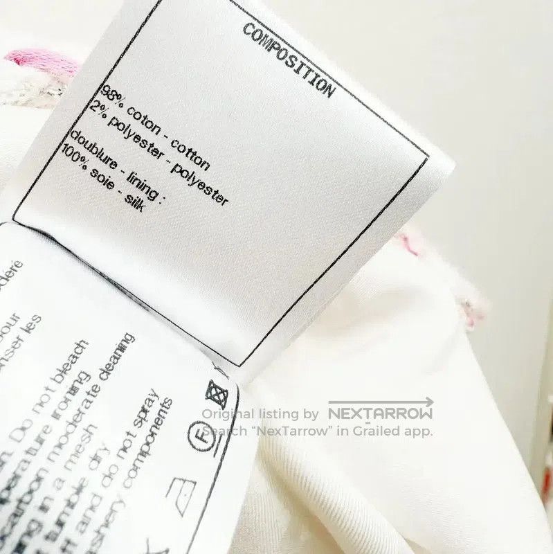Chanel Chanel Pink Checked Women's Coat . Size XXS / US 00 / IT 34 - 7 Thumbnail