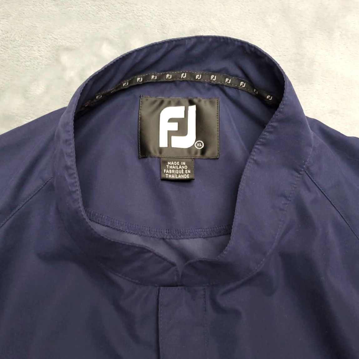Footjoy VINTAGE FootJoy Windbreaker Jacket Mens XL Blue Wind-Resistant Golf Outdoors Pullover Short Description Size US XL / EU 56 / 4 - 3 Thumbnail