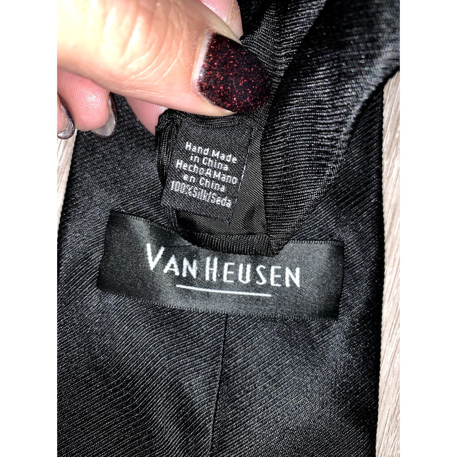Van Heusen Van Heusen Men's Silk Tie Set 3pc Striped Designer Formal Size ONE SIZE - 5 Thumbnail