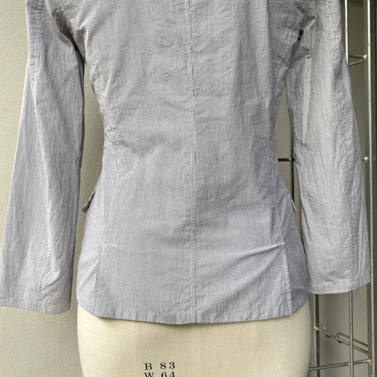 Jil Sander JIL SANDER Light Gray Blazer with Two Buttons Size M / US 6-8 / IT 42-44 - 7 Thumbnail