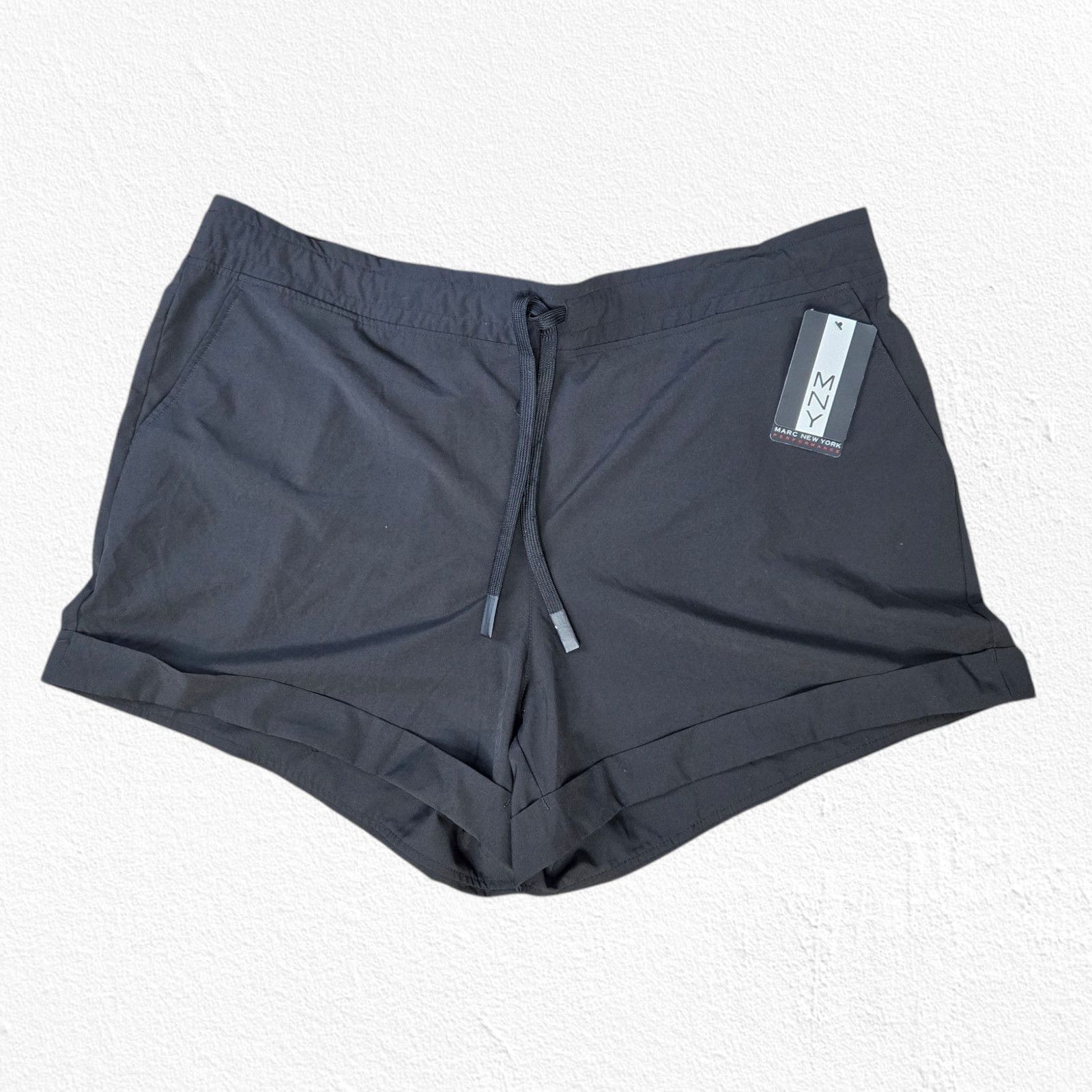 Other Black Commuter High Rise 4 Inch Active Shorts Size 2X Size 42" / US 20 - 2 Thumbnail