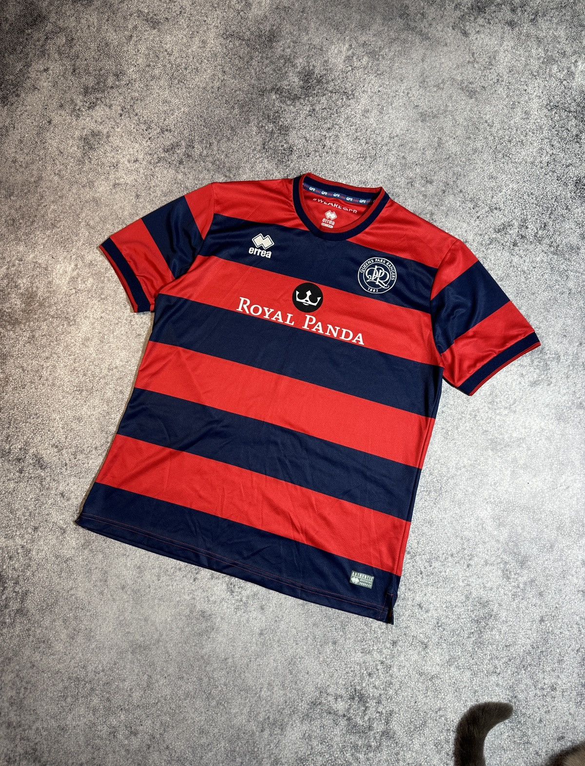 Errea × Vintage Errea QPR Soccer Jersey Streetwear Rare Fan Items XXL Casual Size US XXL / EU 58 / 5 - 1 Thumbnail