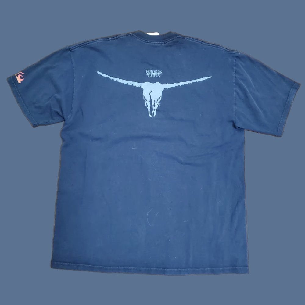 Jerzees Brooks & Dunn Coors Light Shirt Mens Large Black Graphic Tee Longhorn Country Size US L / EU 52-54 / 3 - 1 Thumbnail