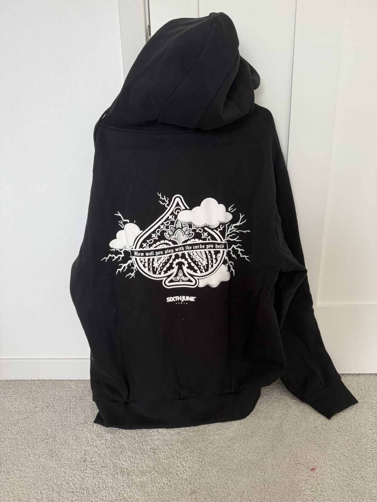Sixth June Paris Sixth June Spade Hoodie Puff Print-Brand New Size XXL Size US XXL / EU 58 / 5 - 2 Thumbnail