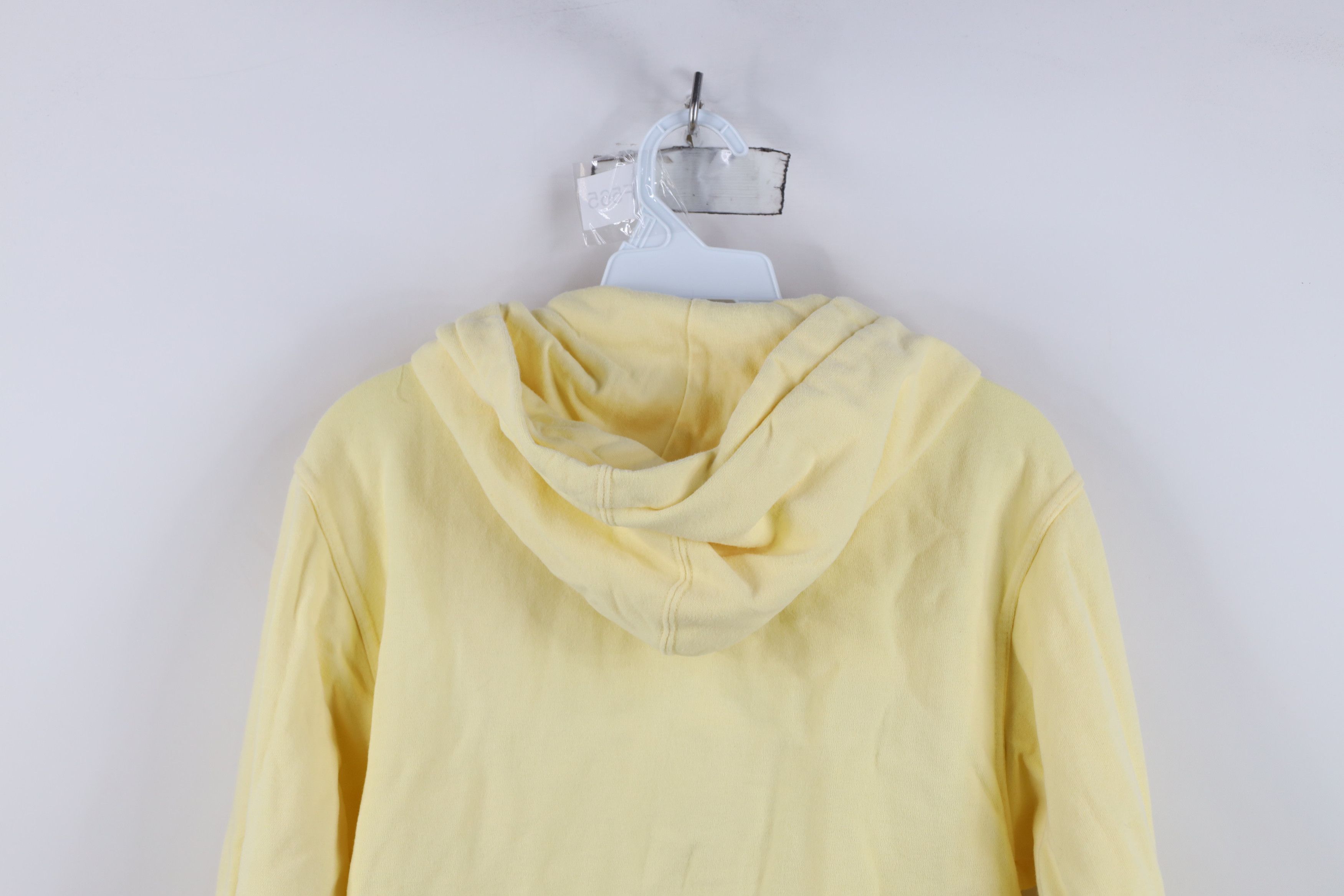 Vintage Vintage 90s Notre Dame University Full Zip Hoodie Yellow Size S / US 4 / IT 40 - 13 Thumbnail