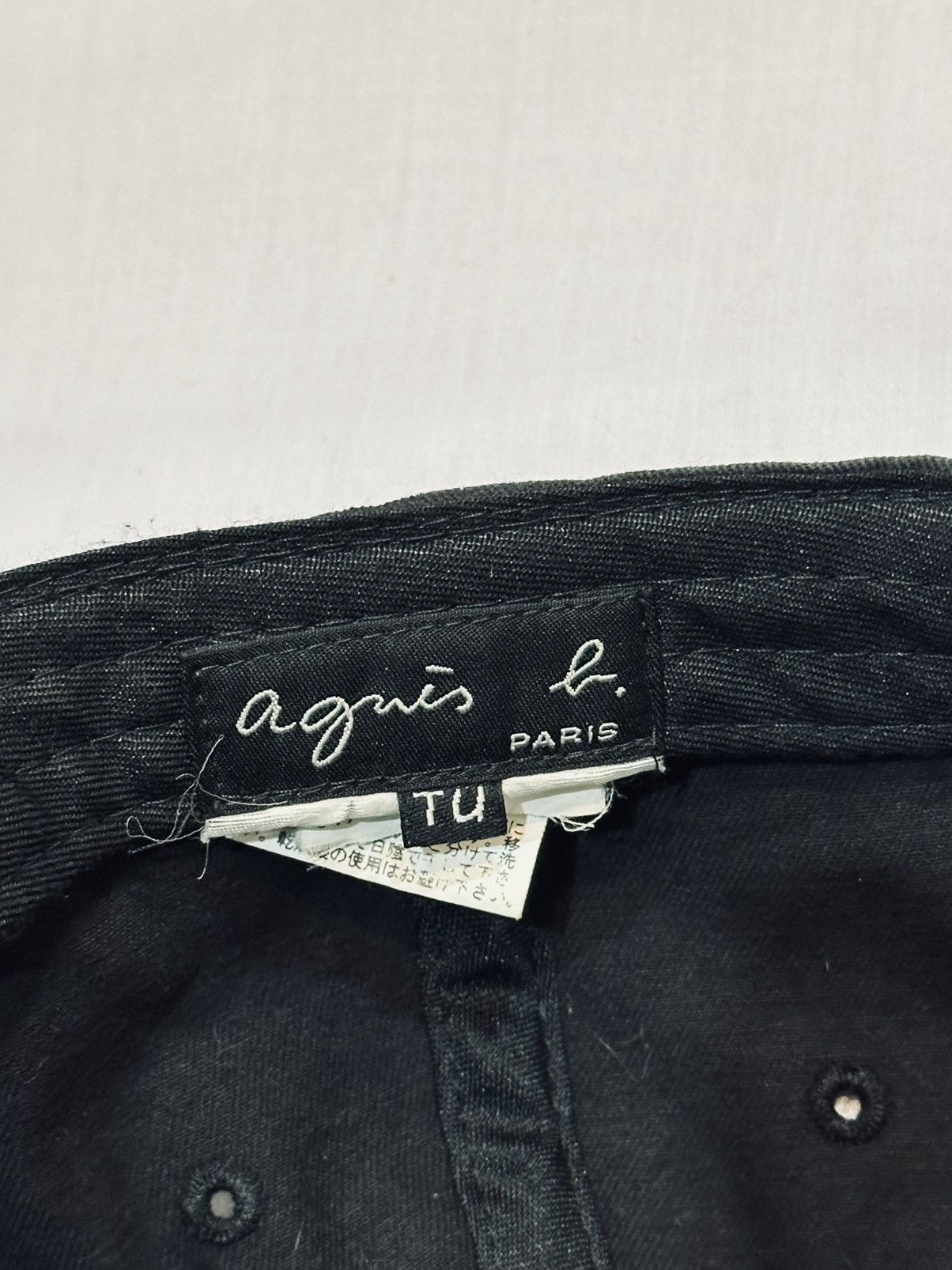 agnes b. Agnès b. cotton baseball cap. Size ONE SIZE - 9 Thumbnail