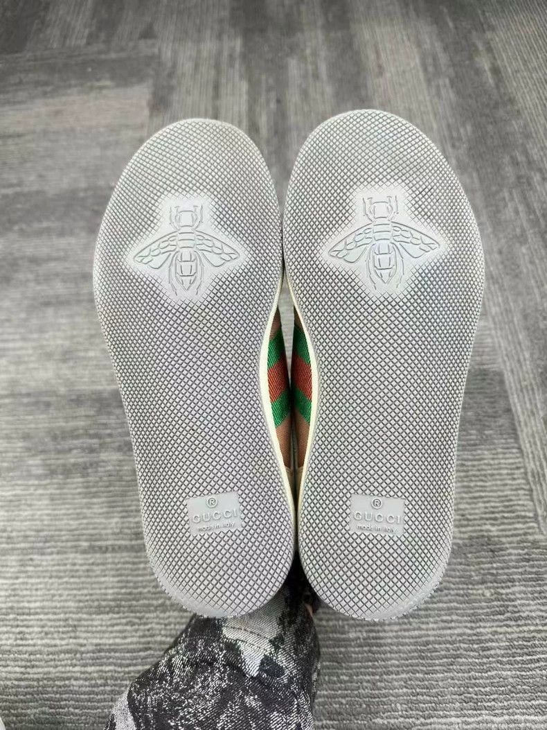 Gucci Gucci Pink Purple Dirty Sneakers Size 35-2505 Size US 4.5 / IT 34.5 - 6 Thumbnail