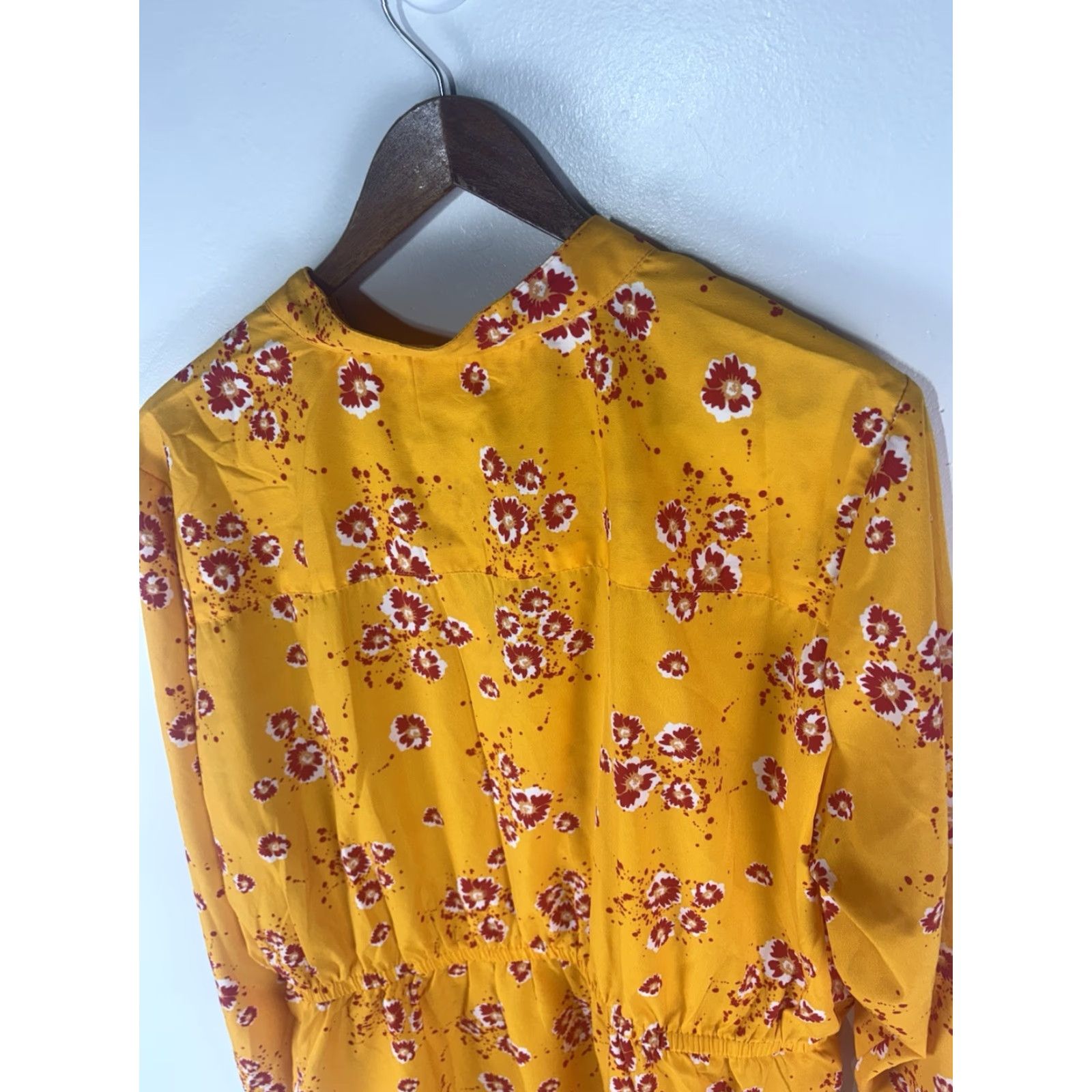 Vintage Mph Collection Gold/Multi Floral Tunic Top Womens Size 2X India Size XXL / US 16-18 / IT 52-54 - 5 Thumbnail