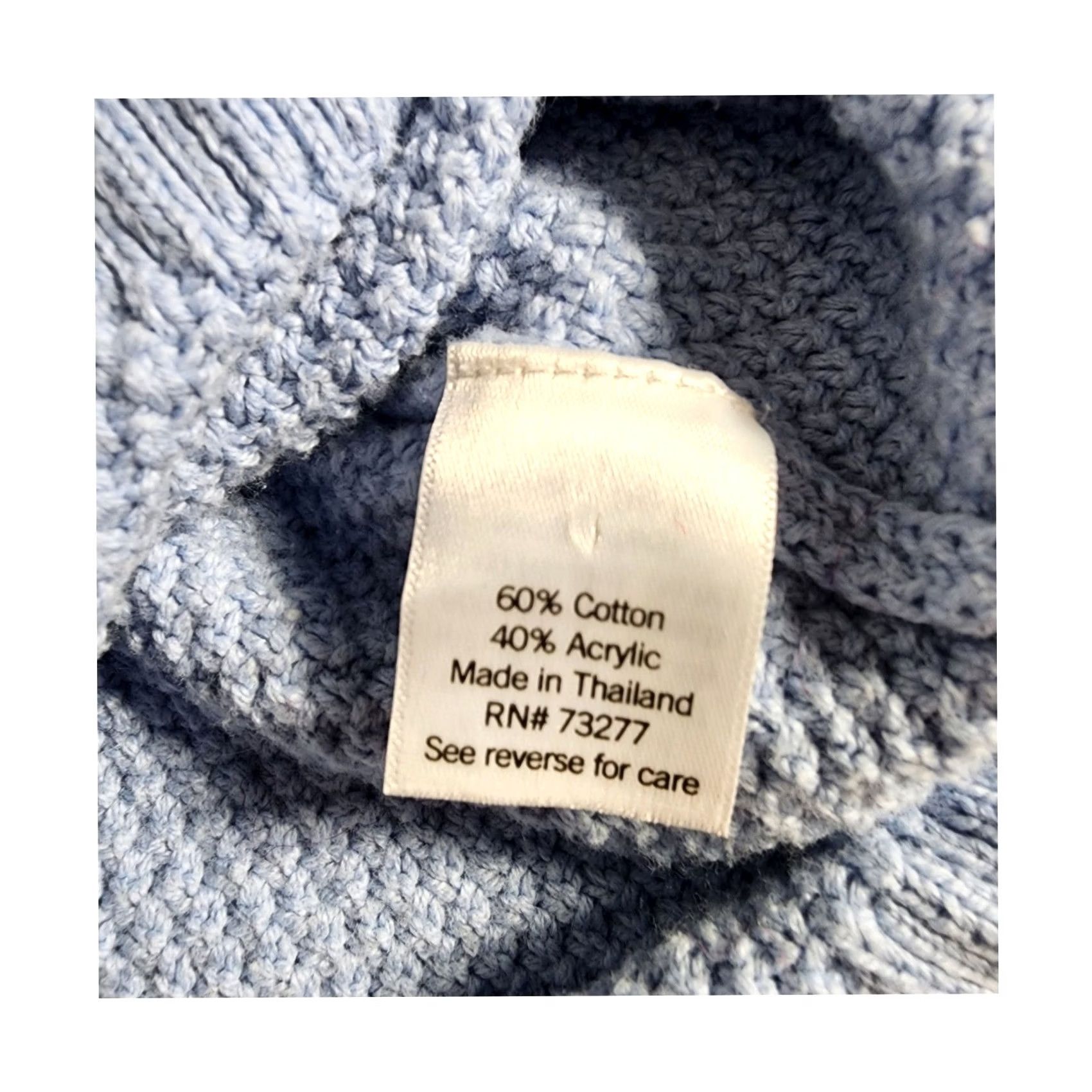 Croft & Barrow Croft & Barrow Mens Light Blue Textured Popcorn Knit Crewneck Sweater Medium Size US M / EU 48-50 / 2 - 3 Thumbnail
