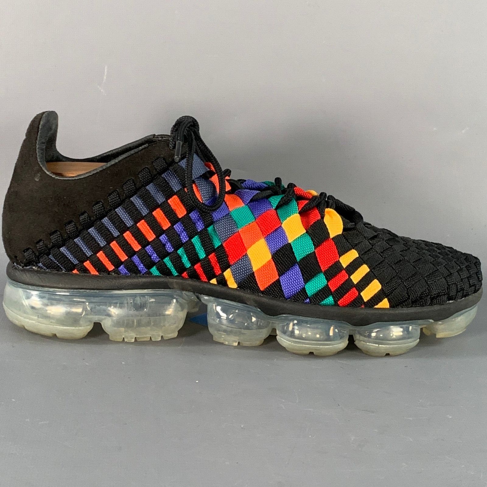 Nike VaporMax Inneva Multi Color Woven Chunky Sole Sneakers Size US 11 / EU 44 - 2 Thumbnail