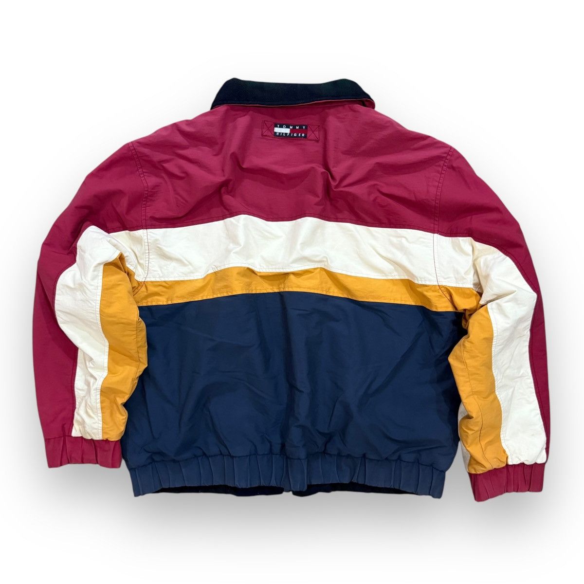 Tommy Hilfiger × Vintage Tommy Hilfiger Fleece Reversible Windbreaker Jacket 90’s Size US L / EU 52-54 / 3 - 7 Thumbnail