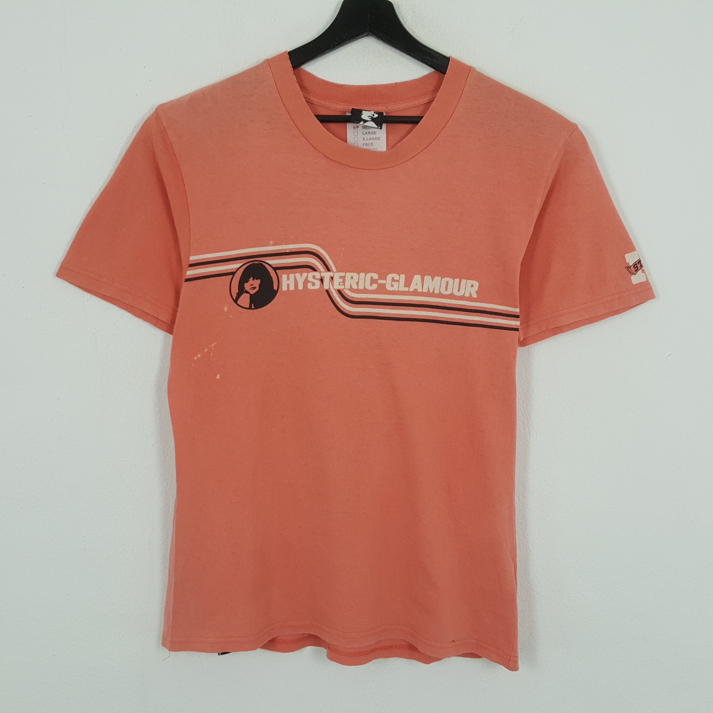 Hysteric Glamour HYSTERIC GLAMOUR Streetwear Style Custom Art Tshirt Size US M / EU 48-50 / 2 - 3 Thumbnail